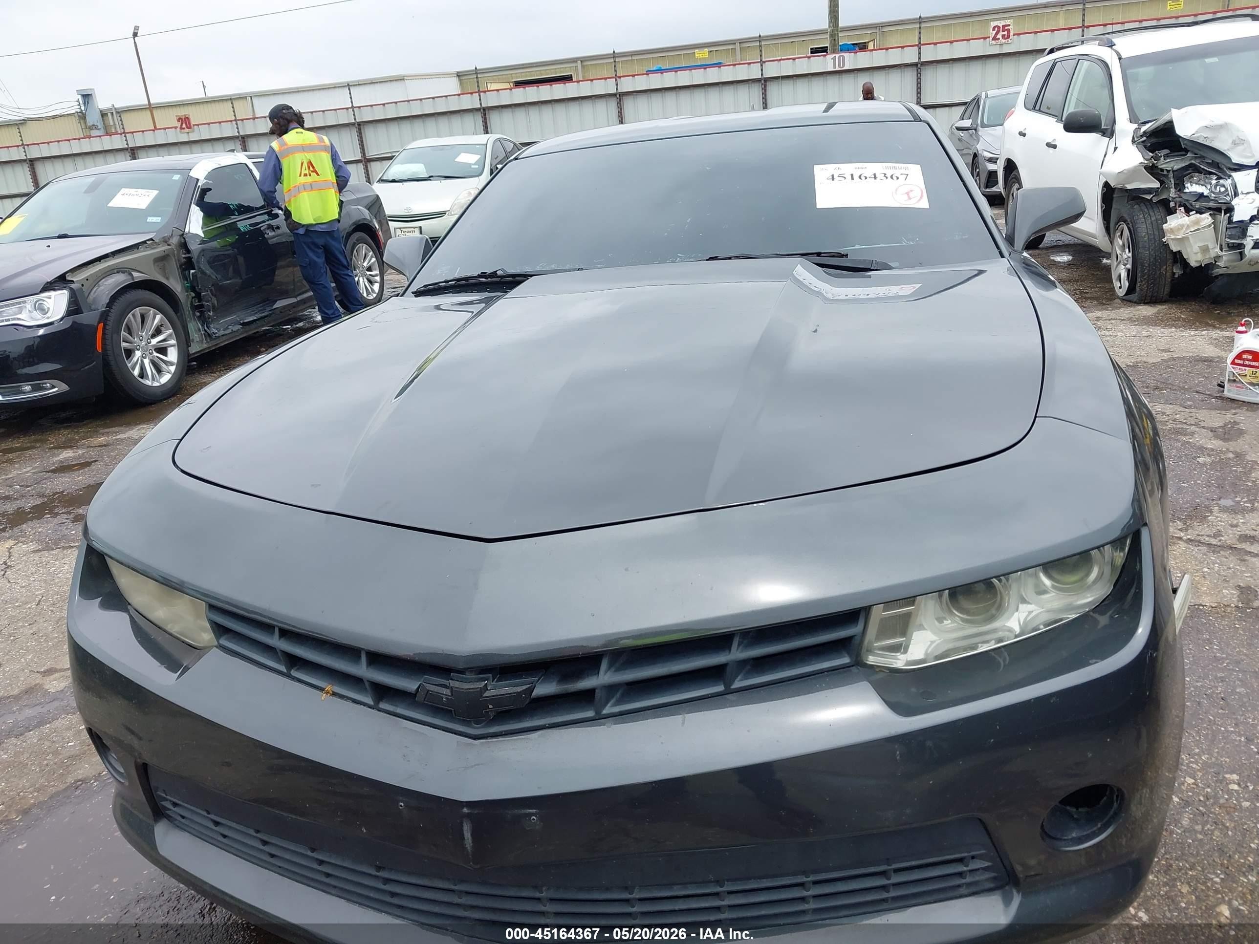 2015 Chevrolet Camaro 2ls Gray vin: 2G1FB1E38F9236545