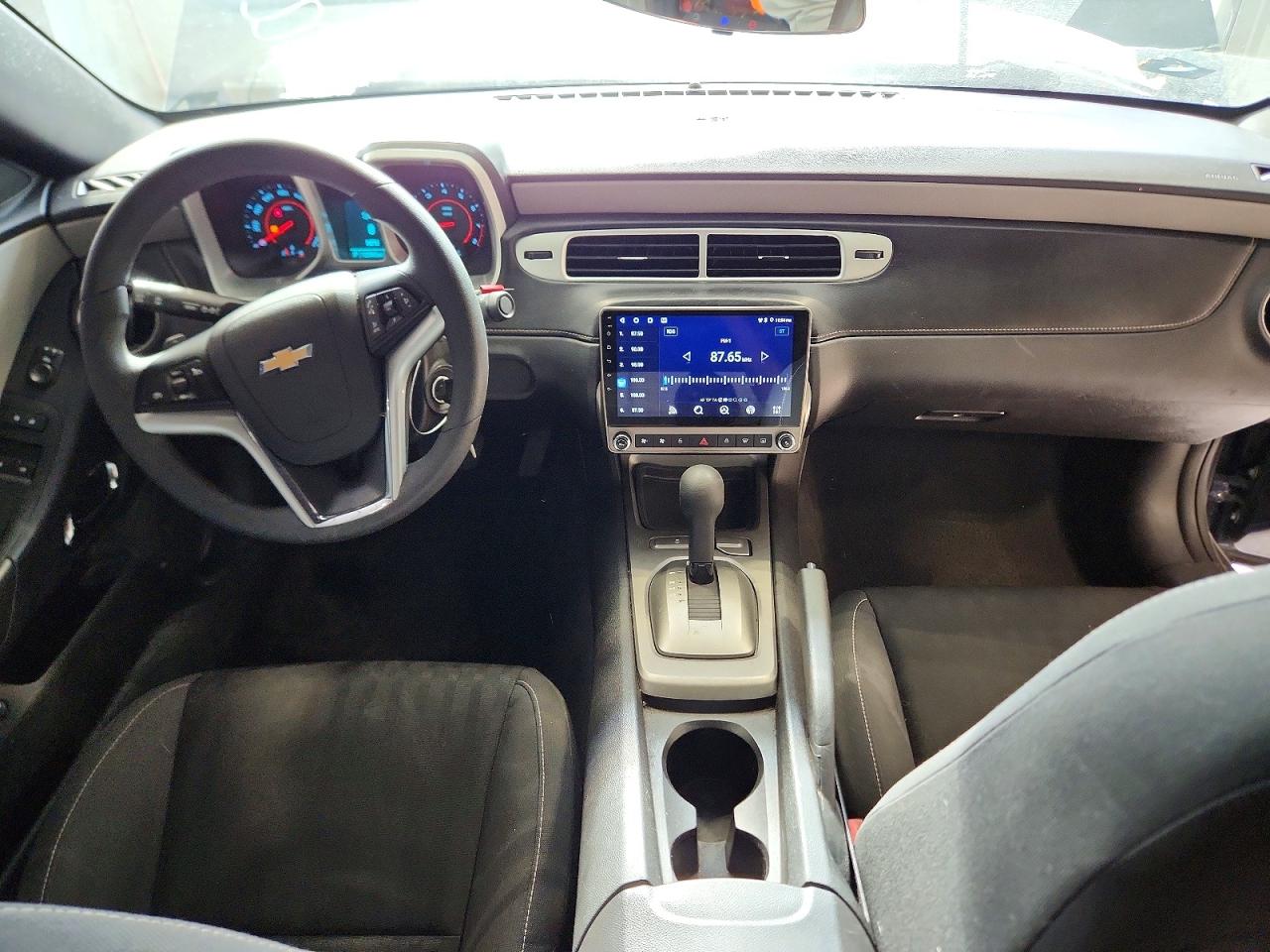 2015 Chevrolet Camaro Ls Blue vin: 2G1FB1E38F9262854