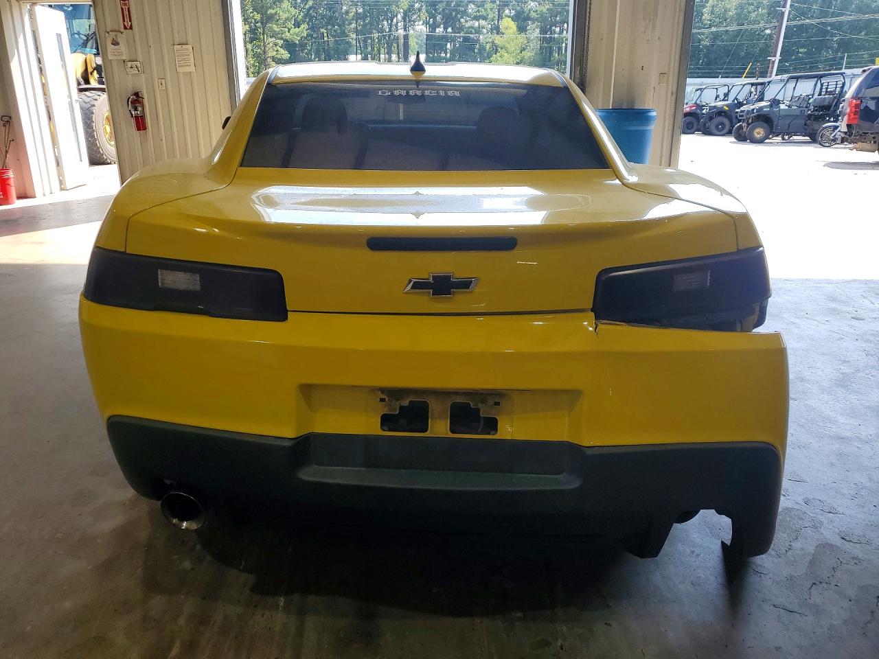 2015 Chevrolet Camaro Ls Yellow vin: 2G1FB1E38F9301569