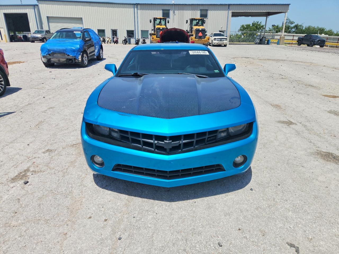 2012 Chevrolet Camaro Lt Blue vin: 2G1FB1E39C9130262