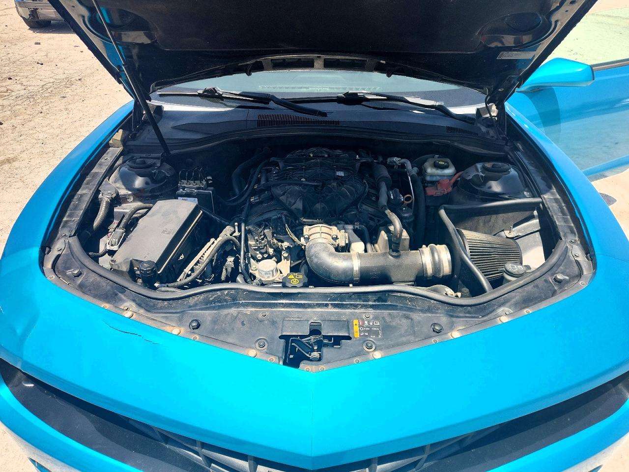 2012 Chevrolet Camaro Lt Blue vin: 2G1FB1E39C9130262