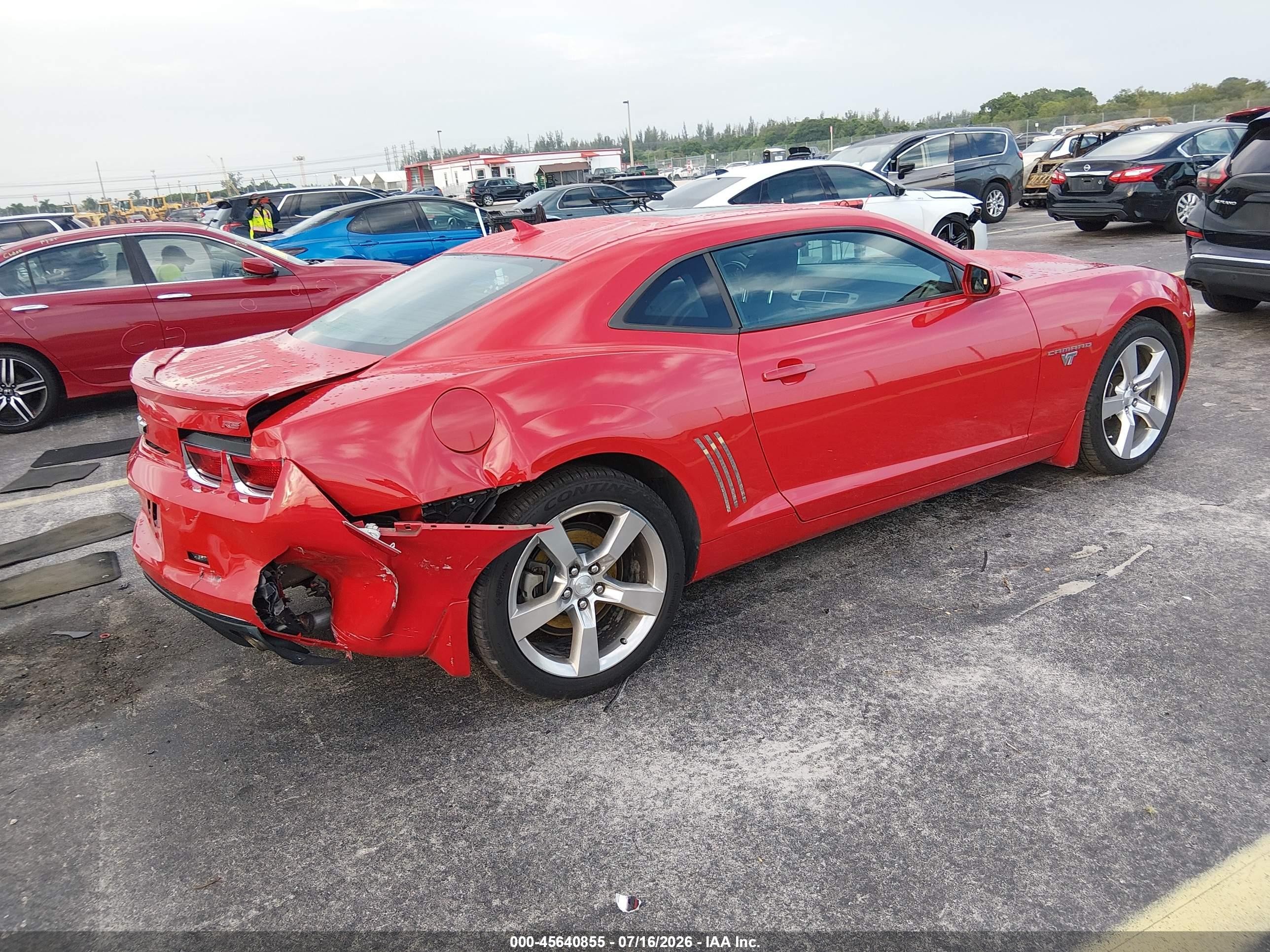 2012 Chevrolet Camaro 1lt Красный vin: 2G1FB1E39C9142816