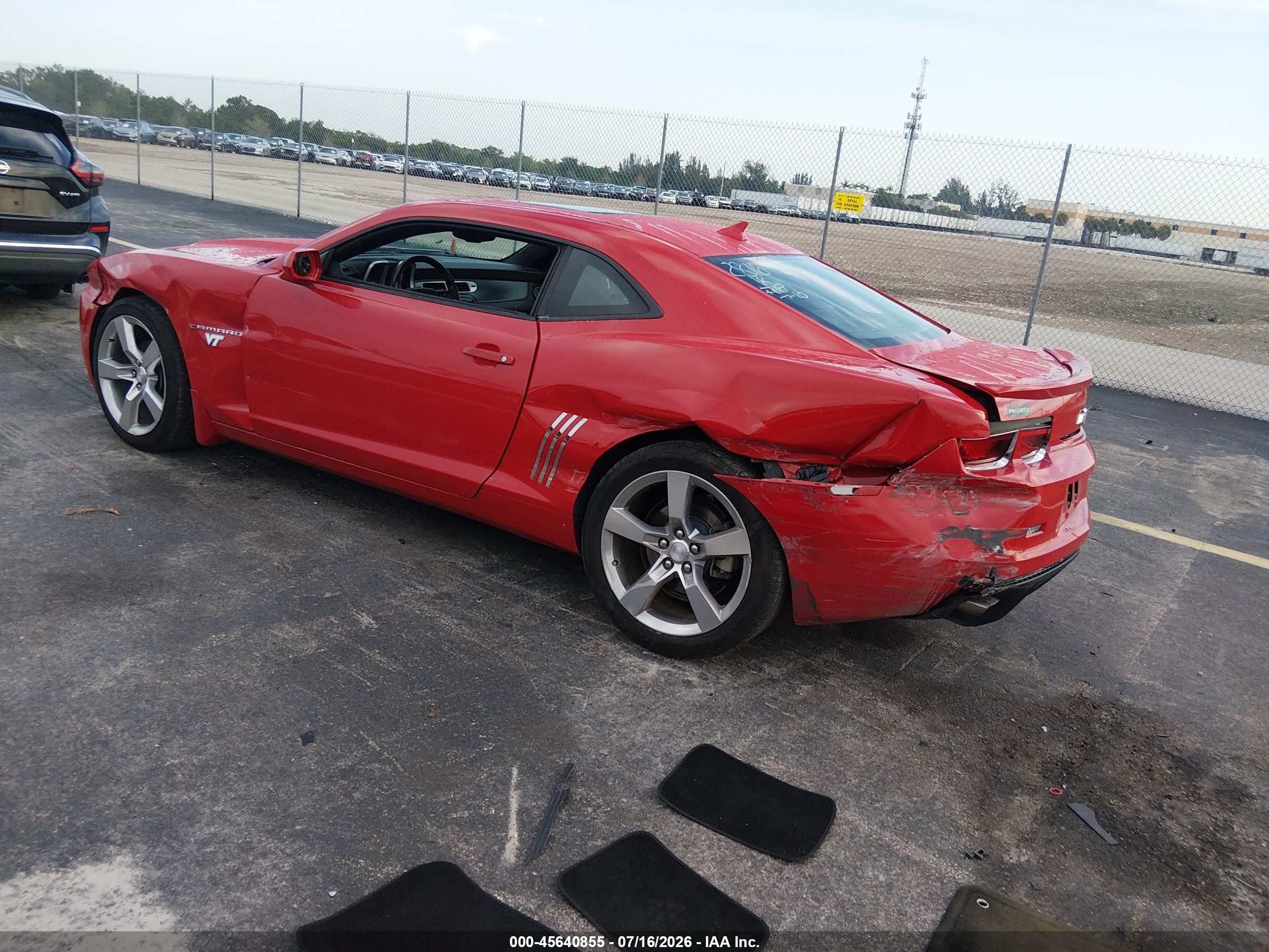 2012 Chevrolet Camaro 1lt Красный vin: 2G1FB1E39C9142816
