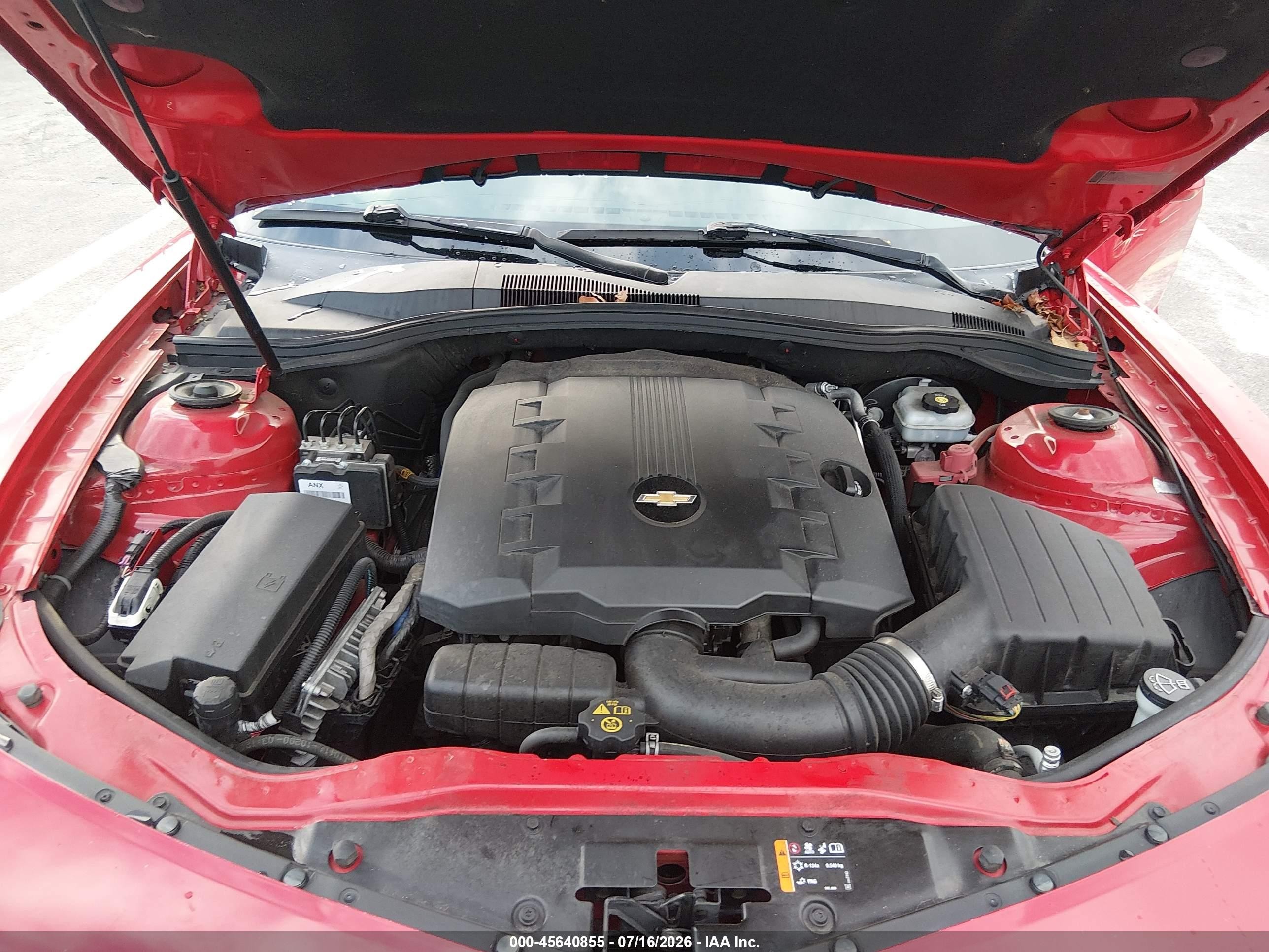 2012 Chevrolet Camaro 1lt Красный vin: 2G1FB1E39C9142816