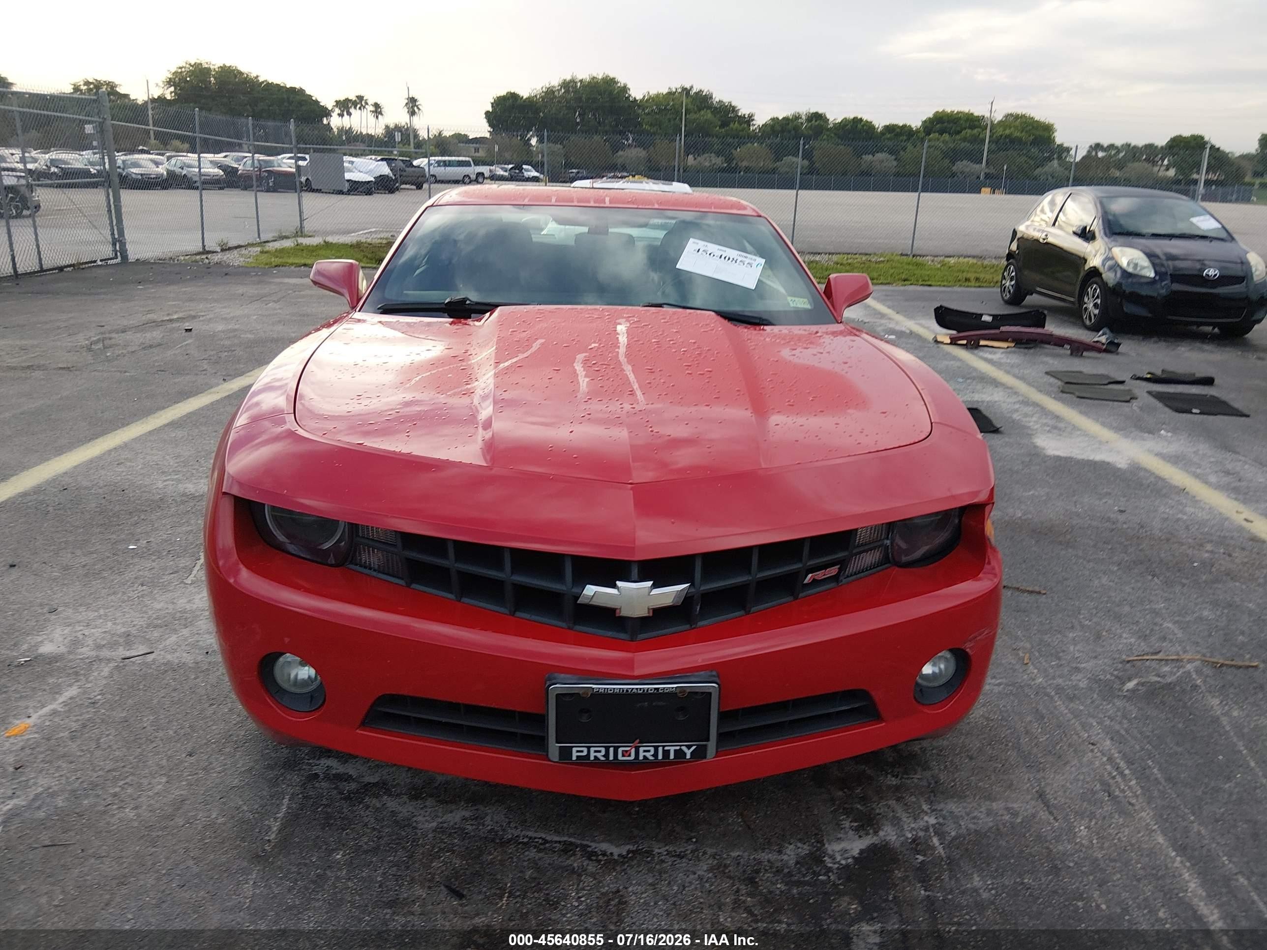 2012 Chevrolet Camaro 1lt Красный vin: 2G1FB1E39C9142816
