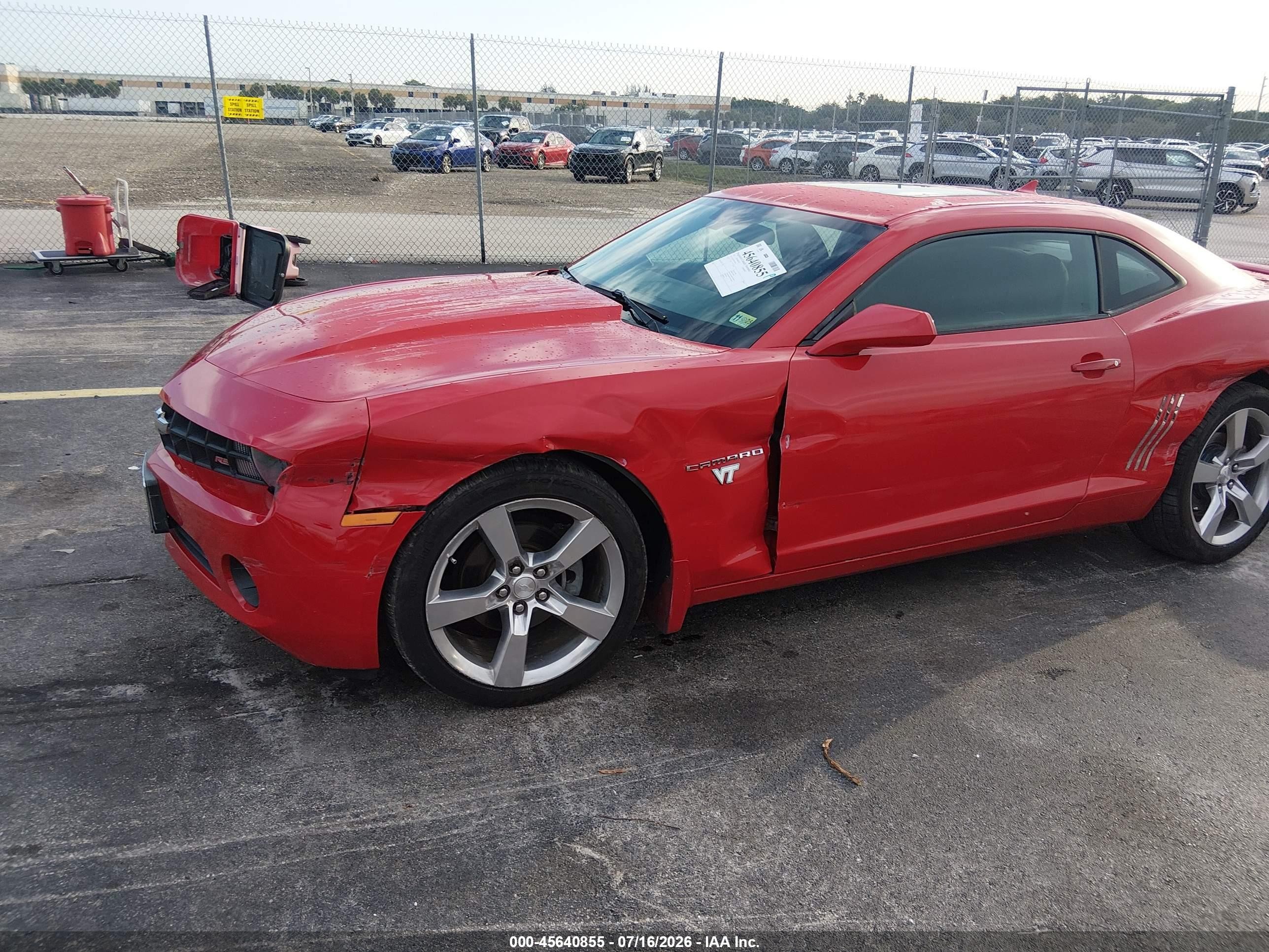 2012 Chevrolet Camaro 1lt Красный vin: 2G1FB1E39C9142816