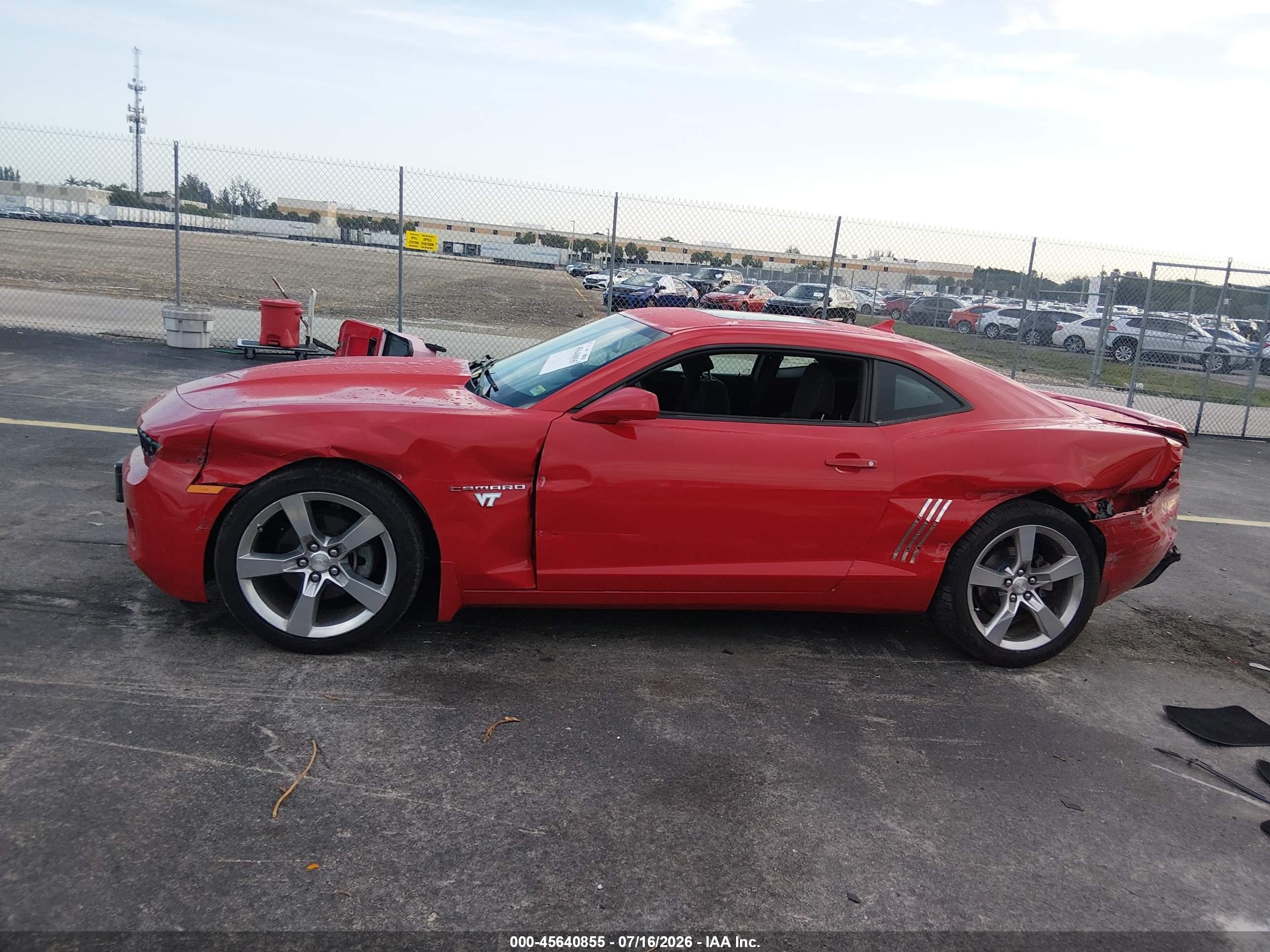 2012 Chevrolet Camaro 1lt Красный vin: 2G1FB1E39C9142816