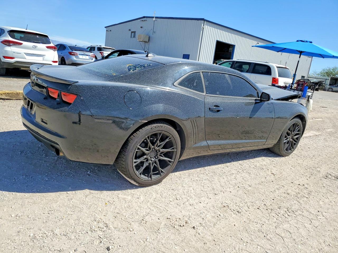 2012 Chevrolet Camaro Lt Black vin: 2G1FB1E39C9160068