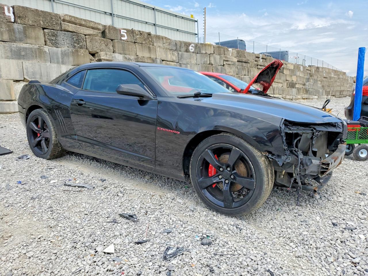 2012 Chevrolet Camaro Lt Черный vin: 2G1FB1E39C9210371
