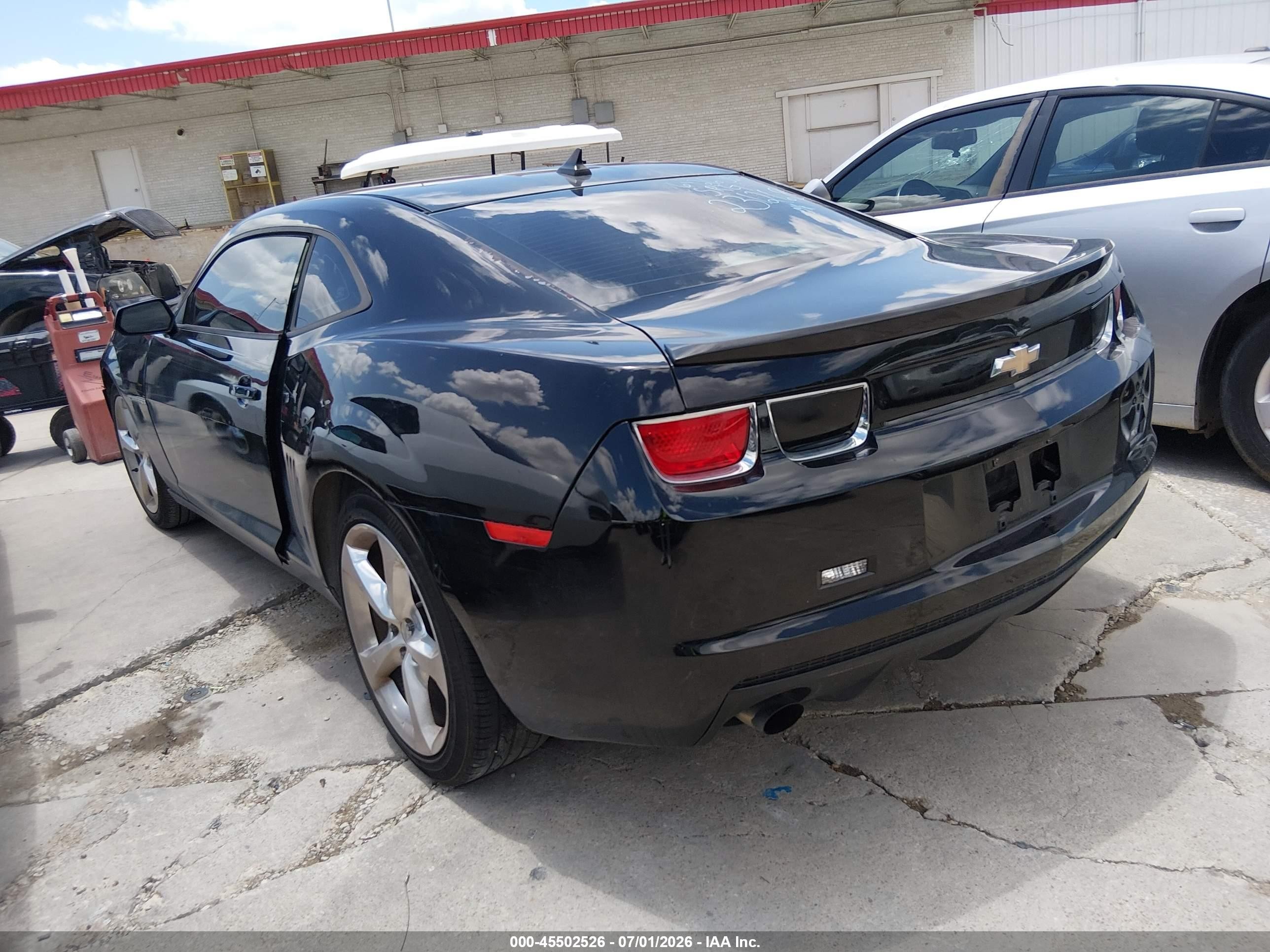 2013 Chevrolet Camaro 1lt Черный vin: 2G1FB1E39D9231268