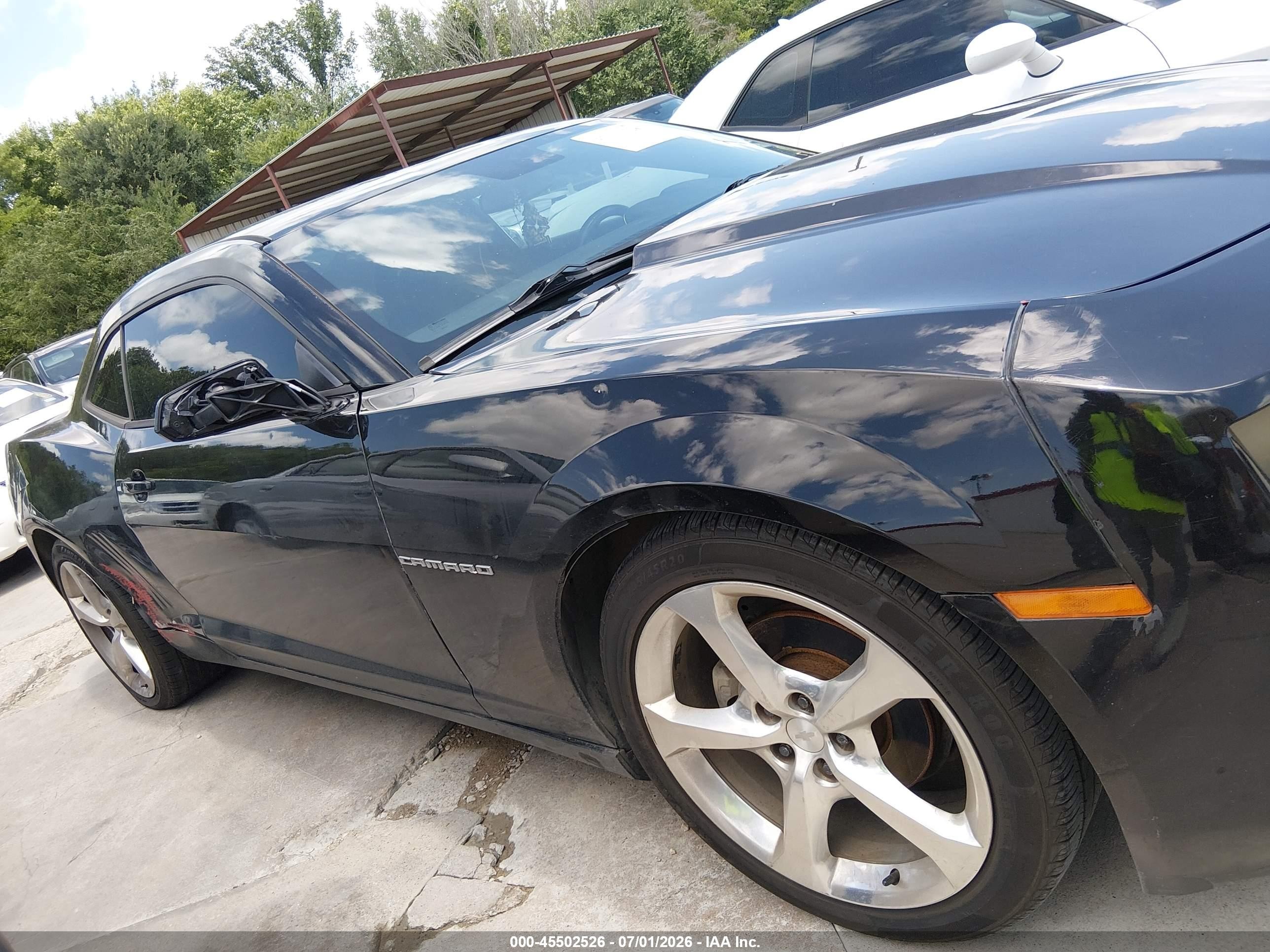 2013 Chevrolet Camaro 1lt Черный vin: 2G1FB1E39D9231268