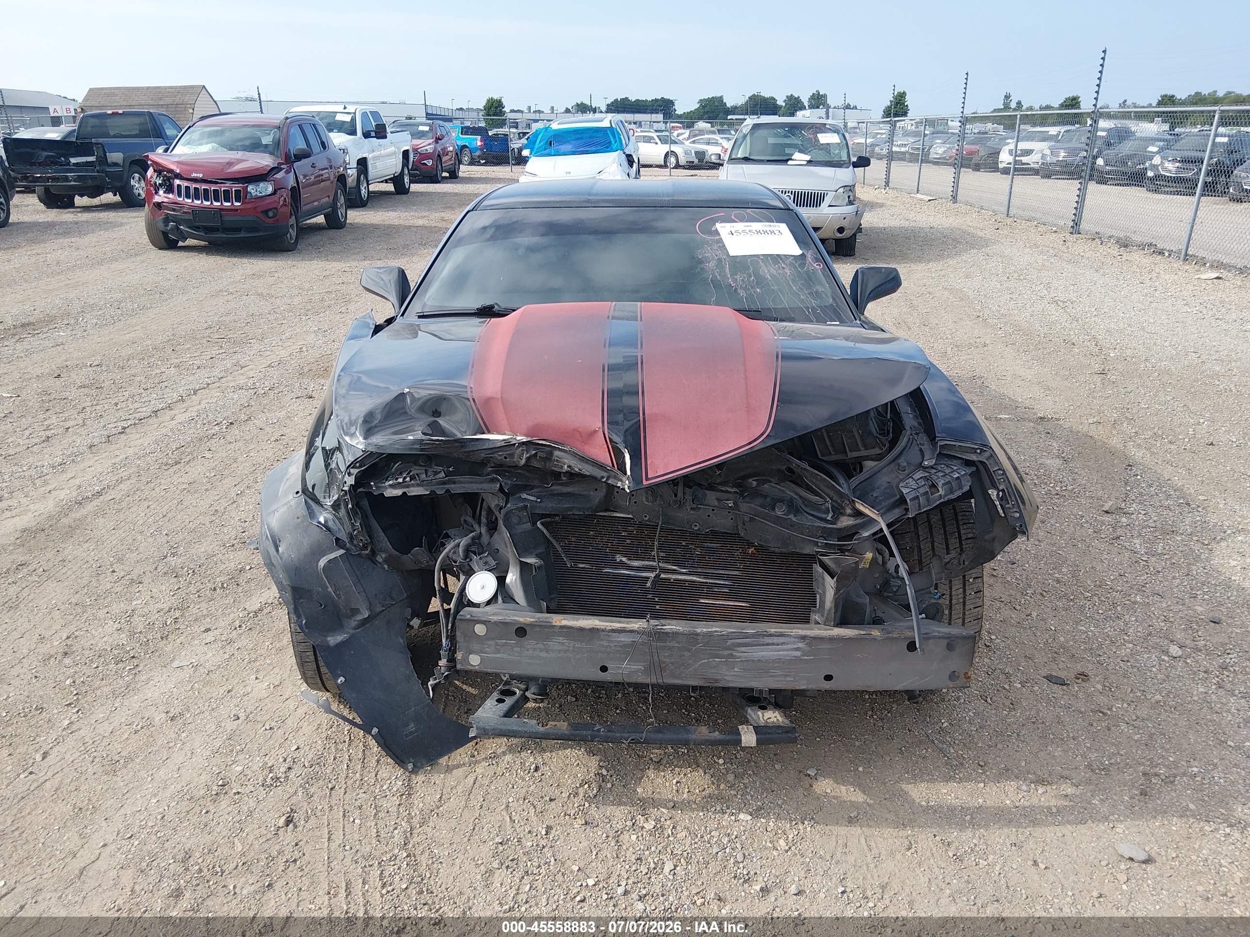 2013 Chevrolet Camaro 1lt Black vin: 2G1FB1E39D9236521