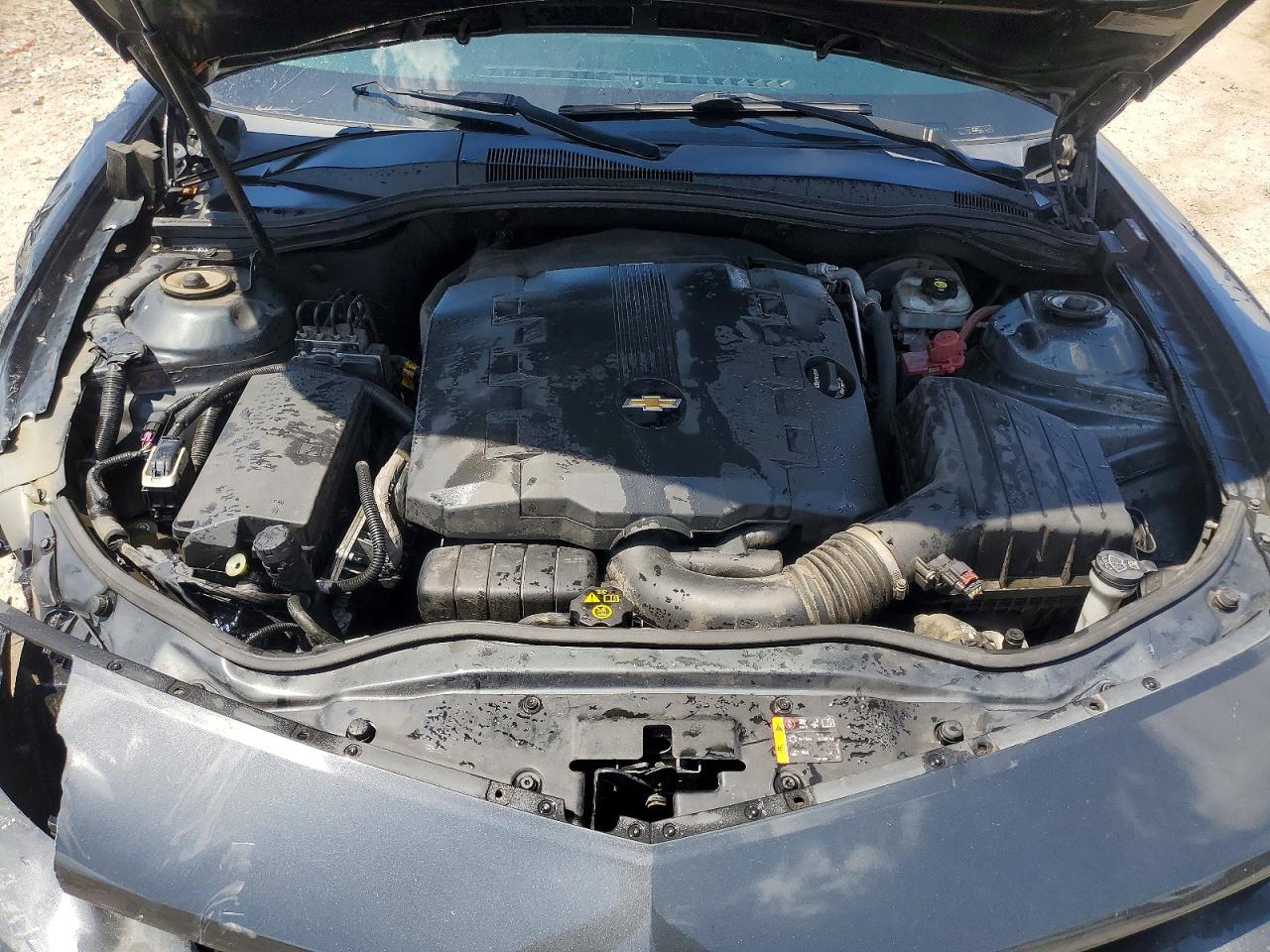 2013 Chevrolet Camaro Lt Charcoal vin: 2G1FB1E39D9246787