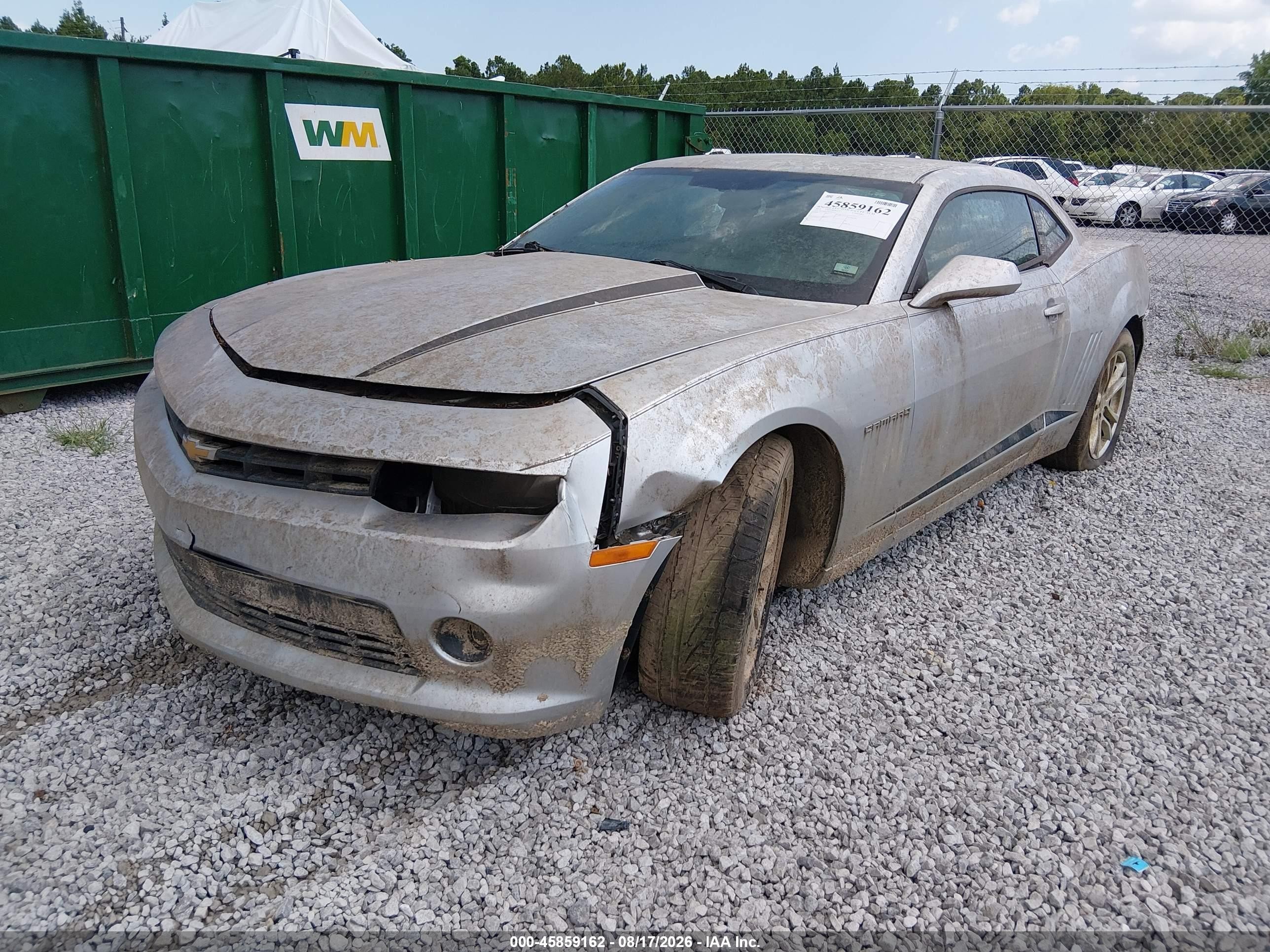 2014 Chevrolet Camaro 1lt Серебряный vin: 2G1FB1E39E9128577