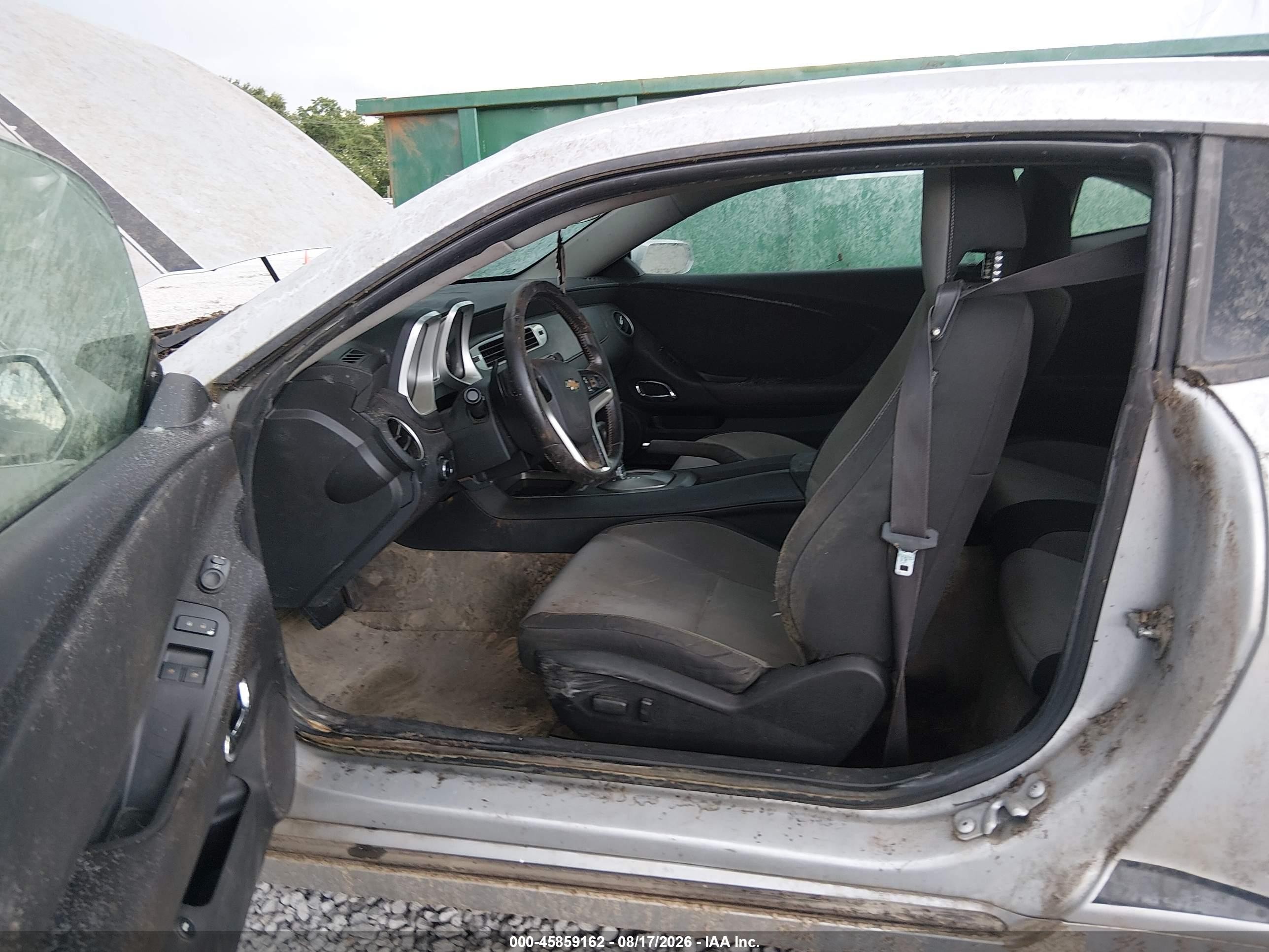 2014 Chevrolet Camaro 1lt Серебряный vin: 2G1FB1E39E9128577