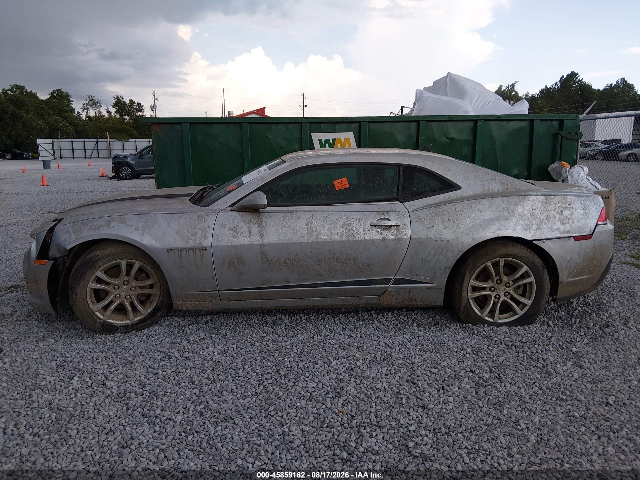 2014 Chevrolet Camaro 1lt Серебряный vin: 2G1FB1E39E9128577