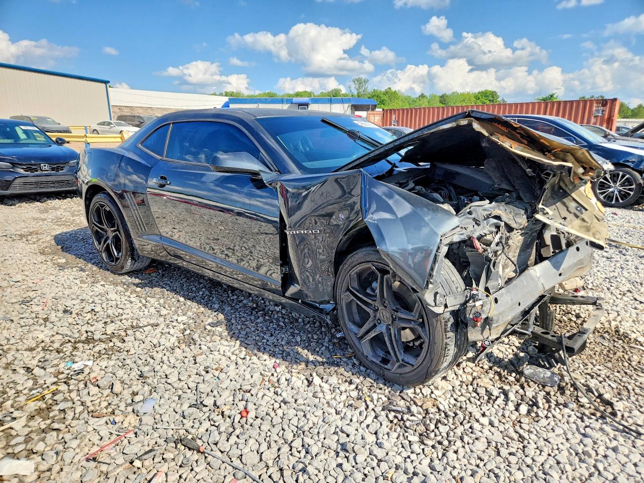 2014 Chevrolet Camaro Lt Черный vin: 2G1FB1E39E9266023