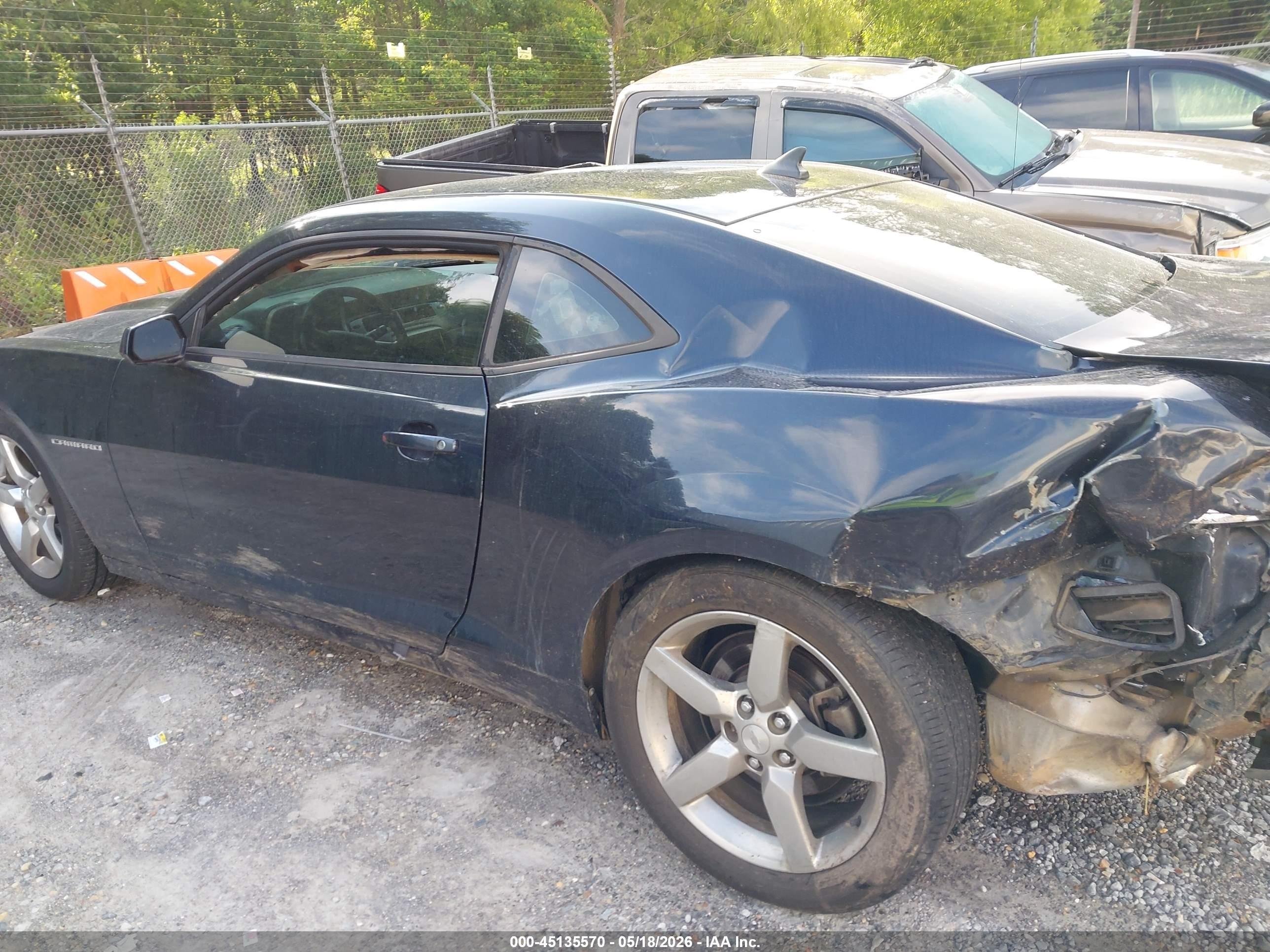 2014 Chevrolet Camaro 1lt Dark Blue vin: 2G1FB1E39E9271111