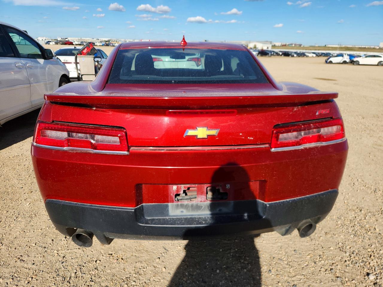 2014 Chevrolet Camaro Lt Red vin: 2G1FB1E39E9272484