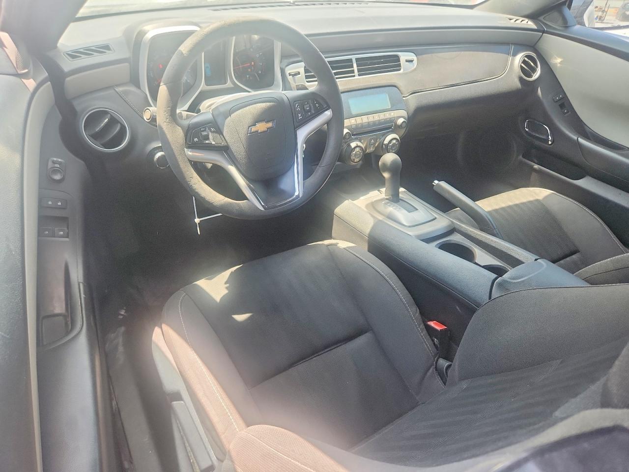 2015 Chevrolet Camaro Ls Black vin: 2G1FB1E39F9136146