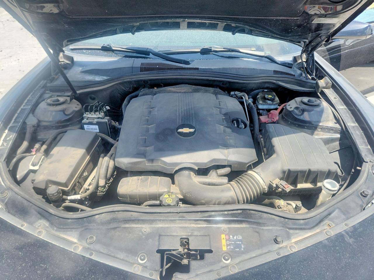 2015 Chevrolet Camaro Ls Black vin: 2G1FB1E39F9136146