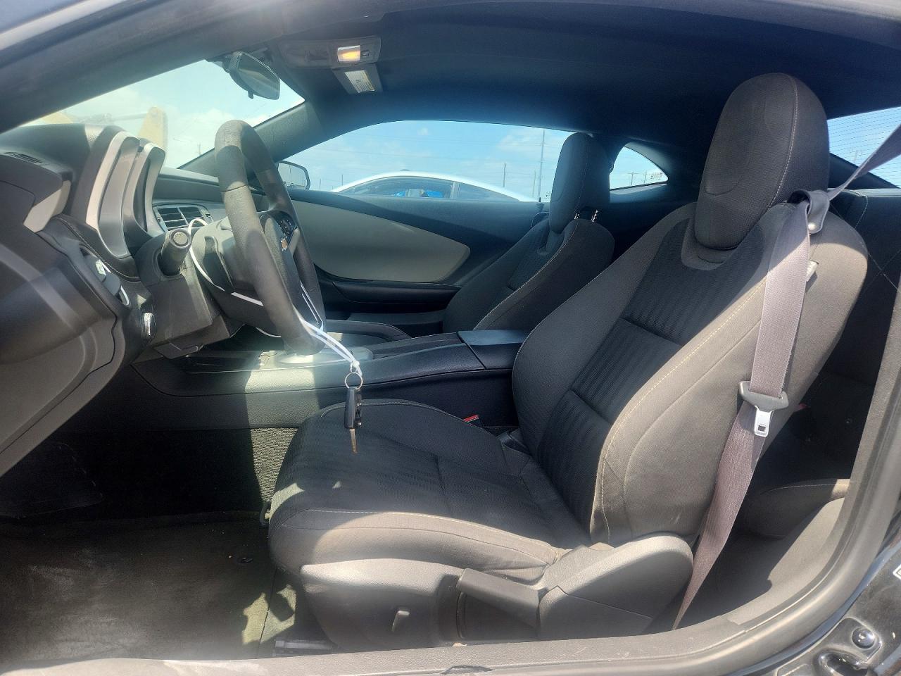 2015 Chevrolet Camaro Ls Black vin: 2G1FB1E39F9136146