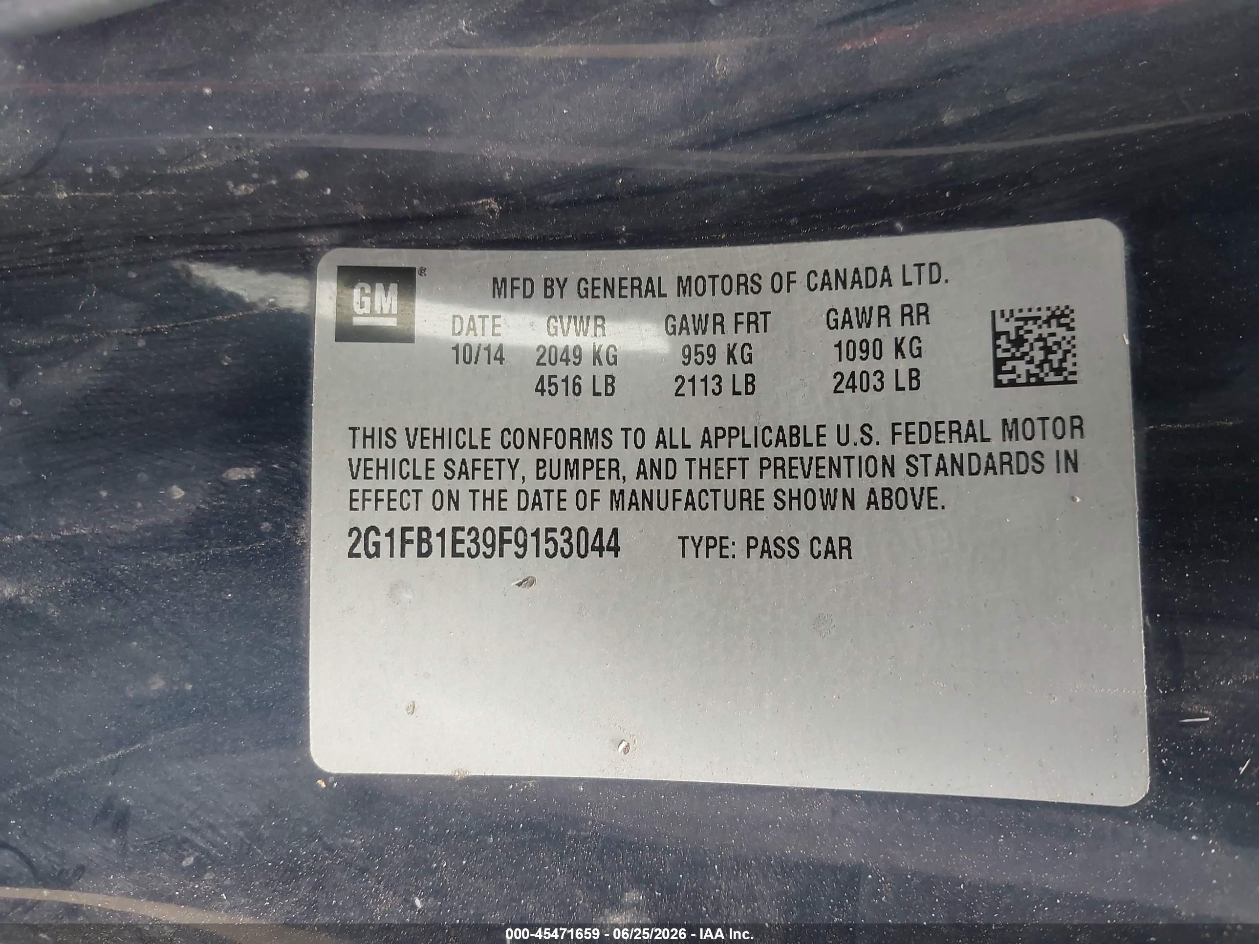 2015 Chevrolet Camaro 2ls Dark Blue vin: 2G1FB1E39F9153044
