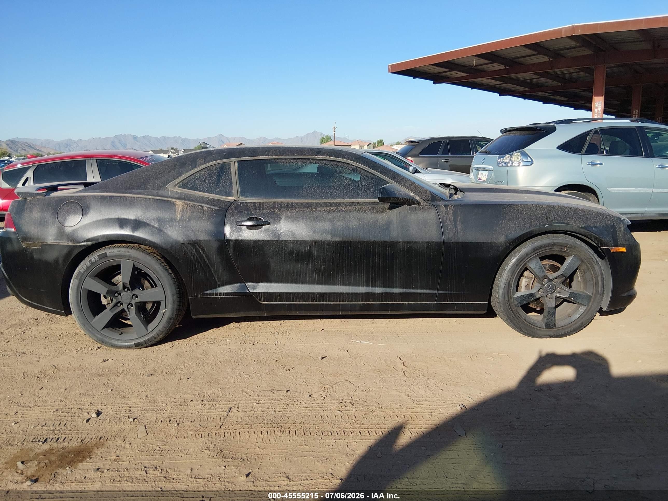 2015 Chevrolet Camaro 2ls Black vin: 2G1FB1E39F9216420