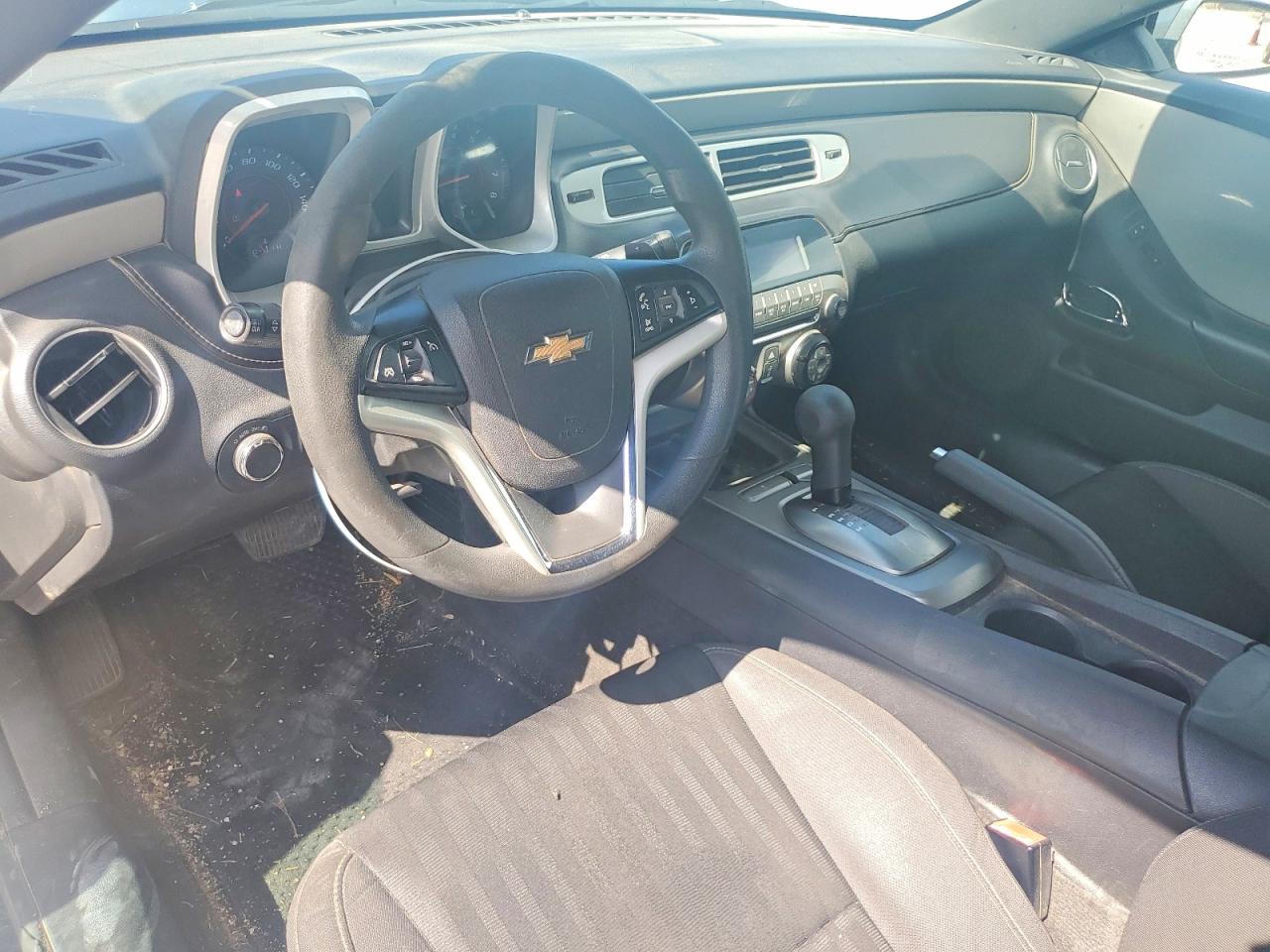 2015 Chevrolet Camaro Ls Black vin: 2G1FB1E39F9229121