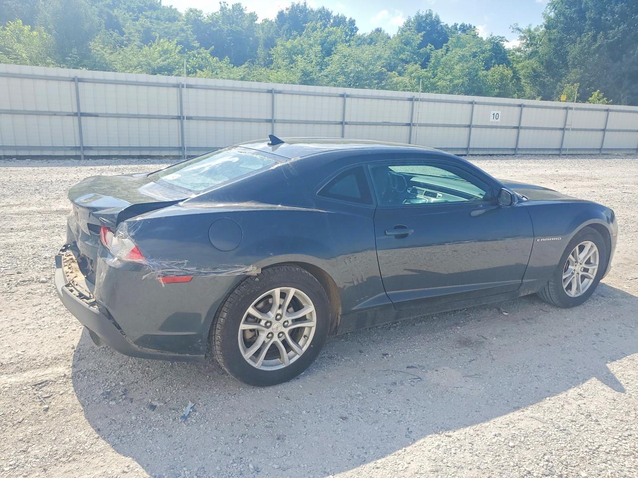 2015 Chevrolet Camaro Ls Black vin: 2G1FB1E39F9229121