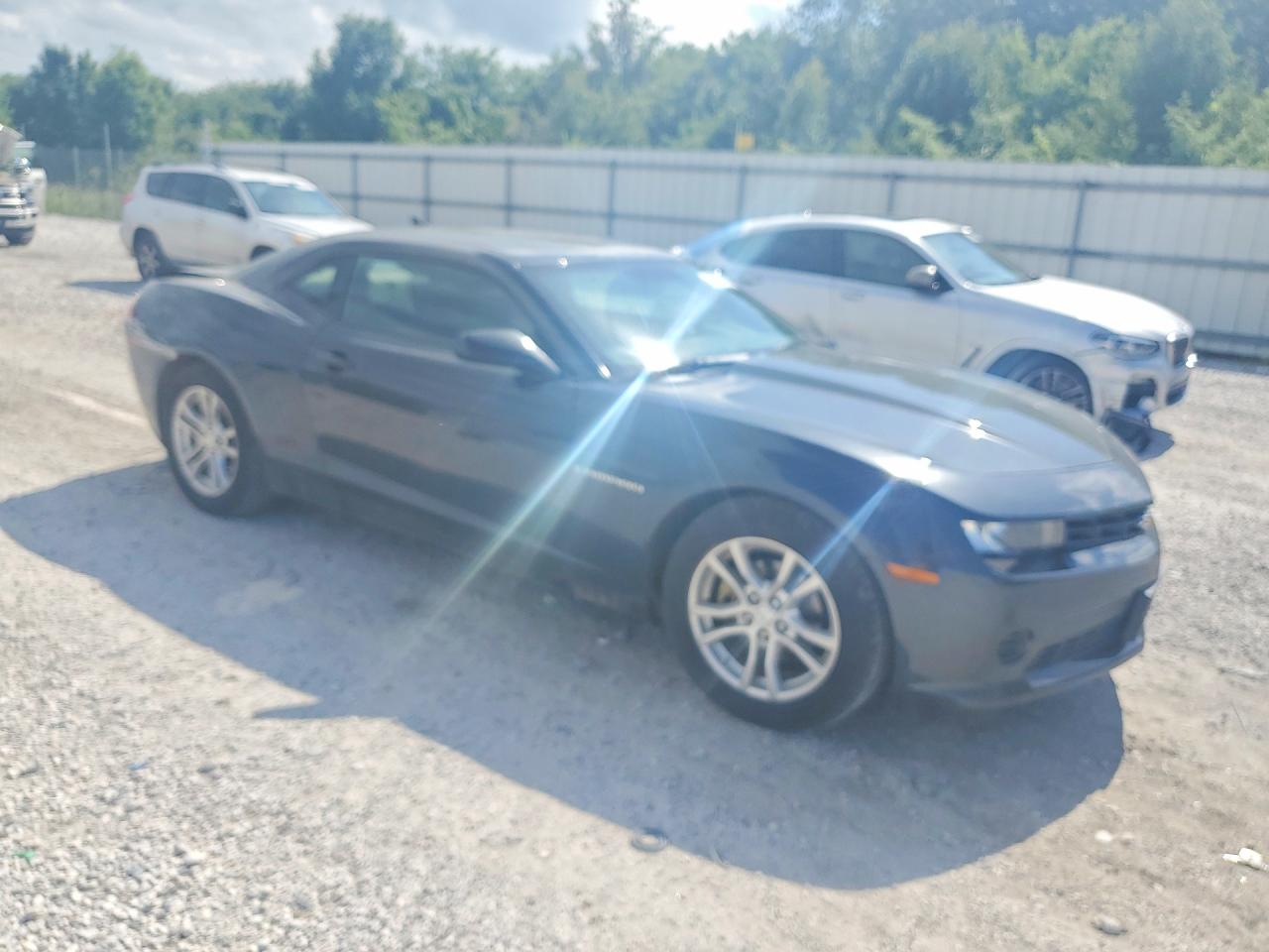2015 Chevrolet Camaro Ls Black vin: 2G1FB1E39F9229121