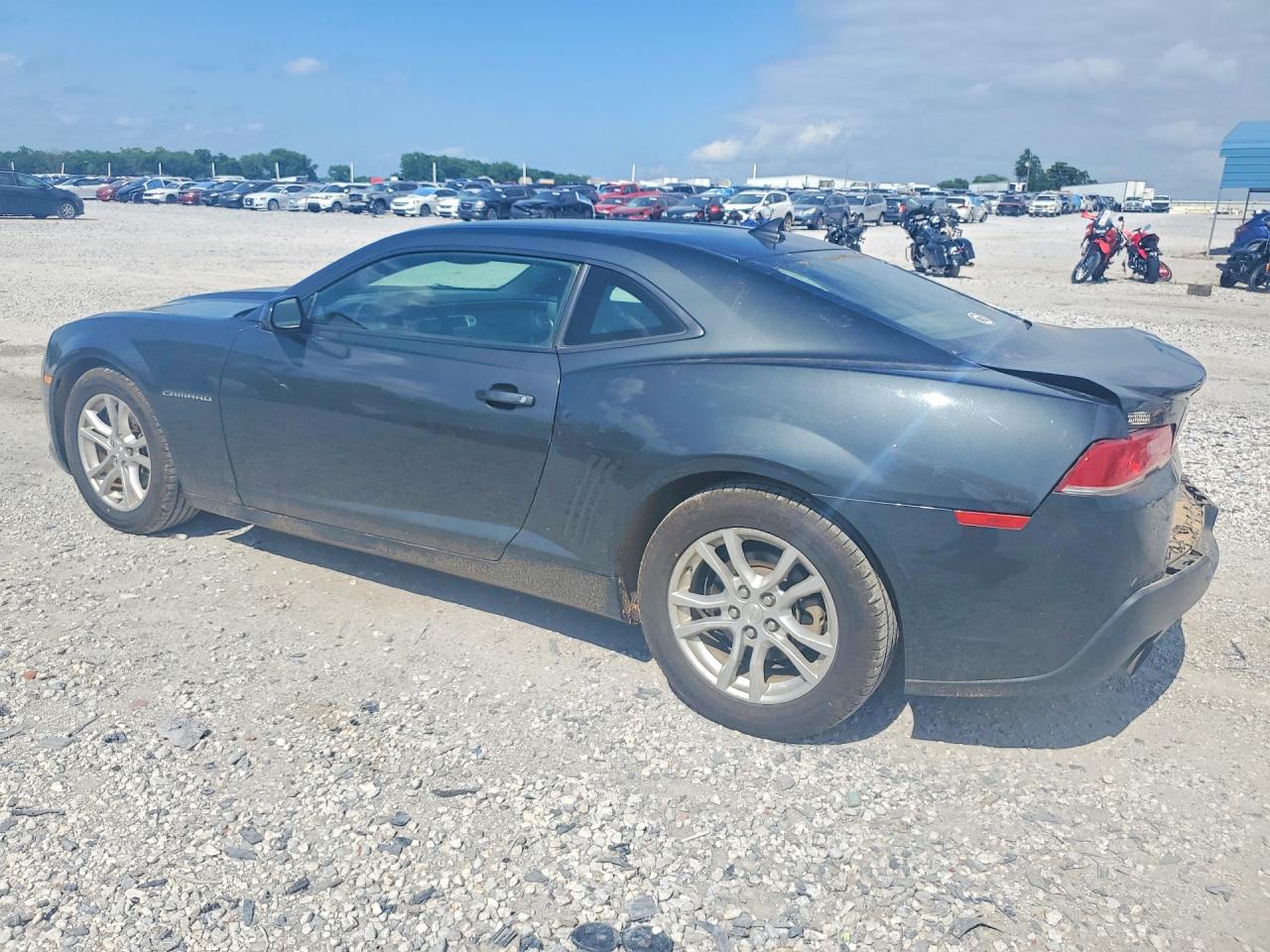 2015 Chevrolet Camaro Ls Black vin: 2G1FB1E39F9229121