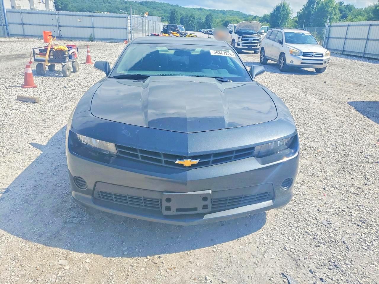 2015 Chevrolet Camaro Ls Black vin: 2G1FB1E39F9229121
