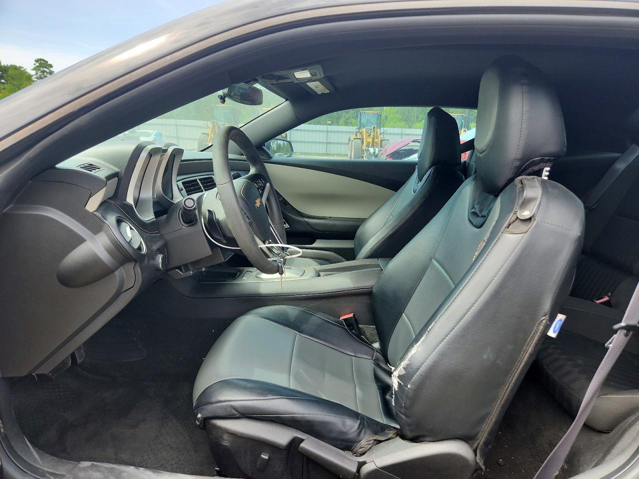 2015 Chevrolet Camaro Ls Black vin: 2G1FB1E39F9265536