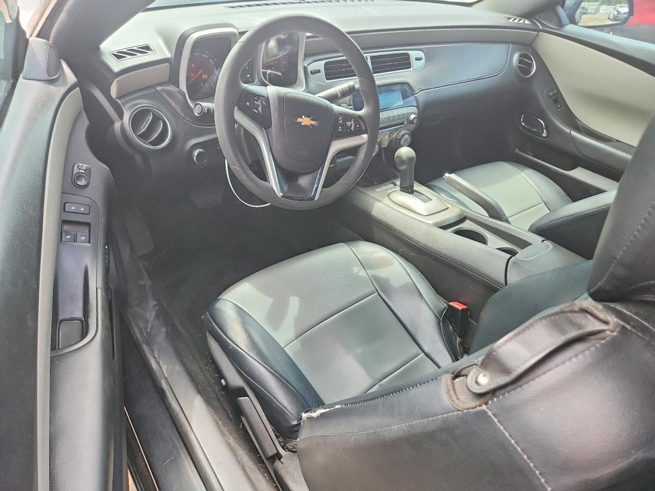 2015 Chevrolet Camaro Ls Black vin: 2G1FB1E39F9265536