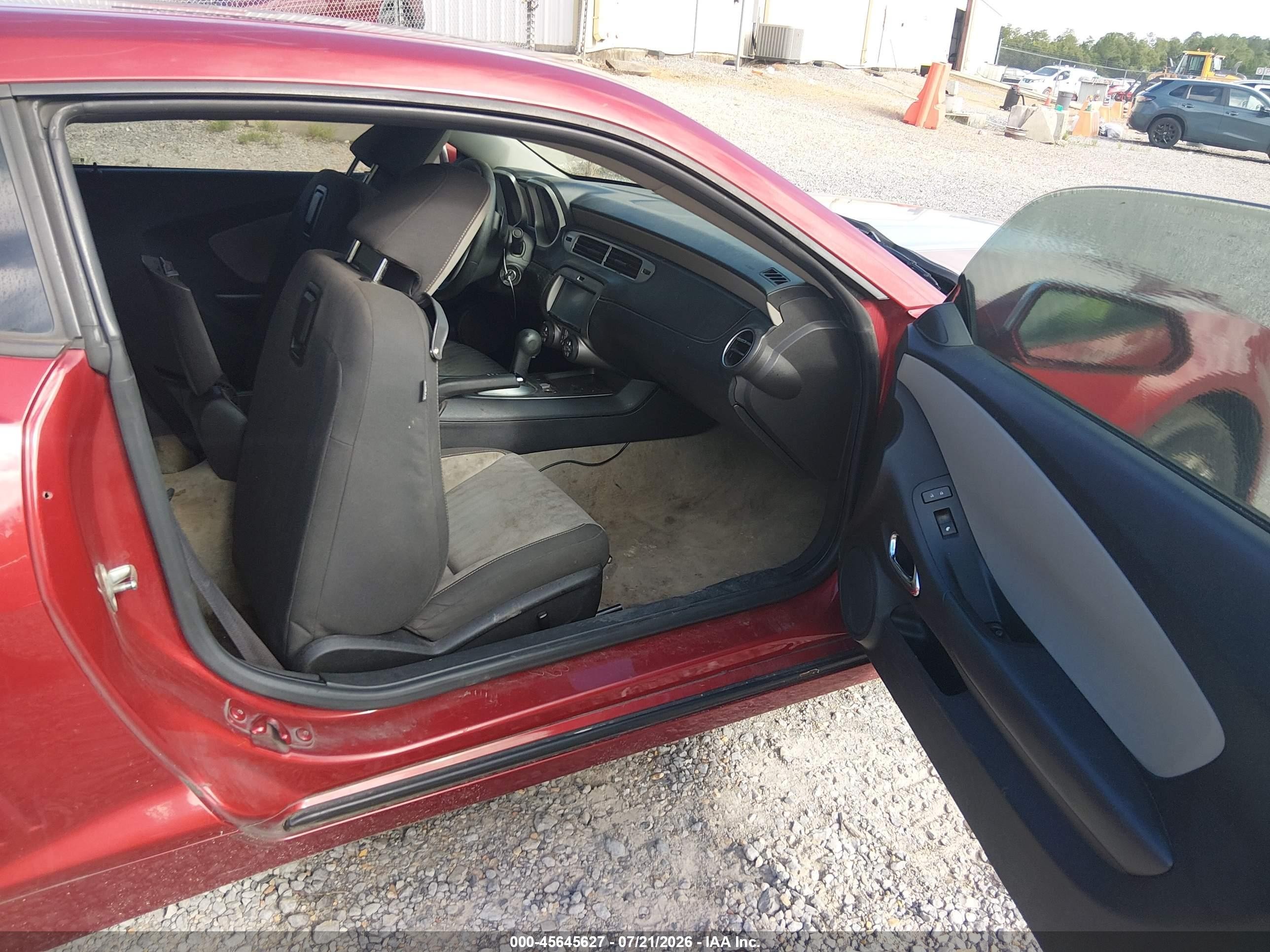 2015 Chevrolet Camaro 2ls Red vin: 2G1FB1E39F9307445