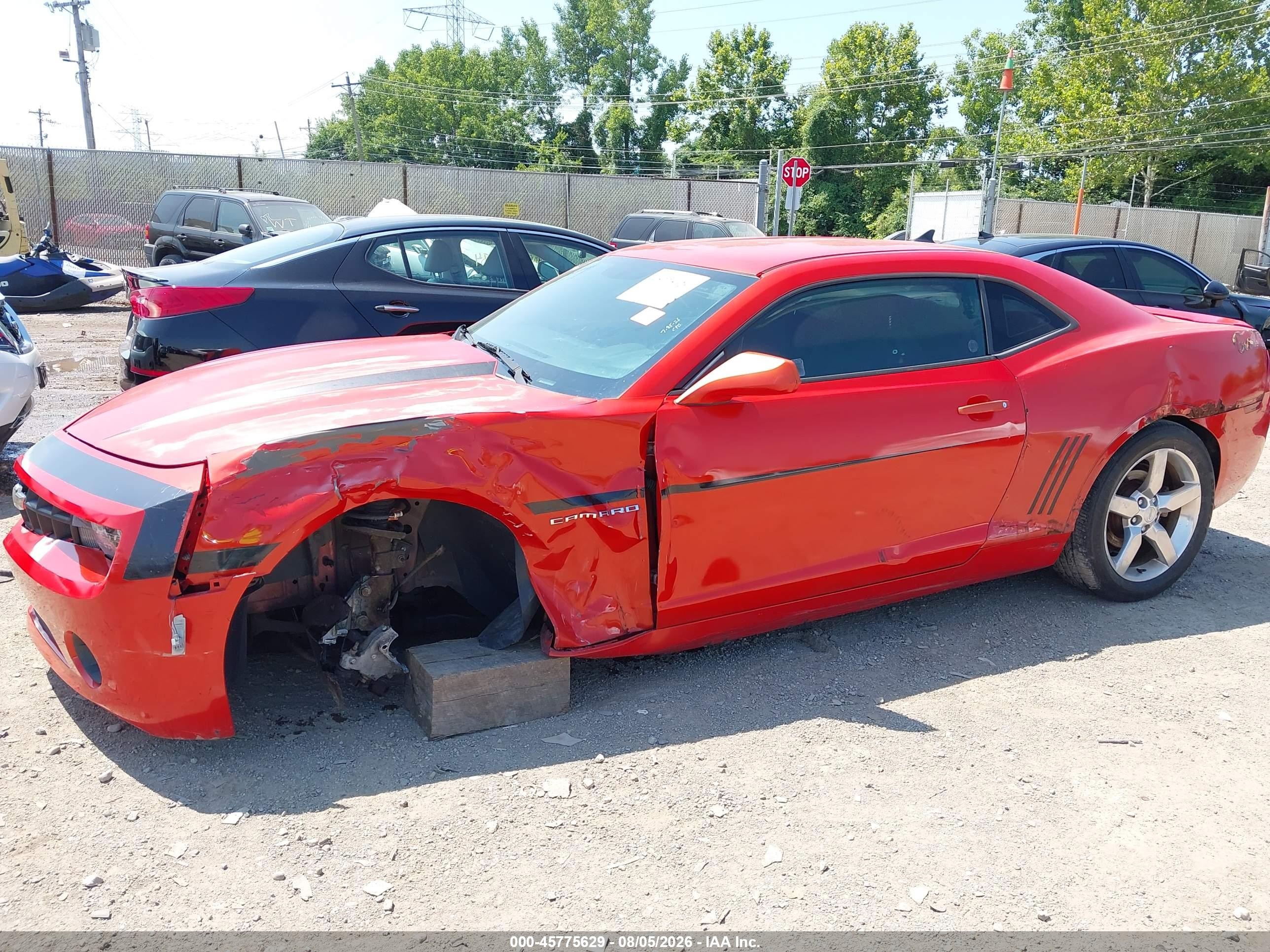 2012 Chevrolet Camaro 1lt Orange vin: 2G1FB1E3XC9105628