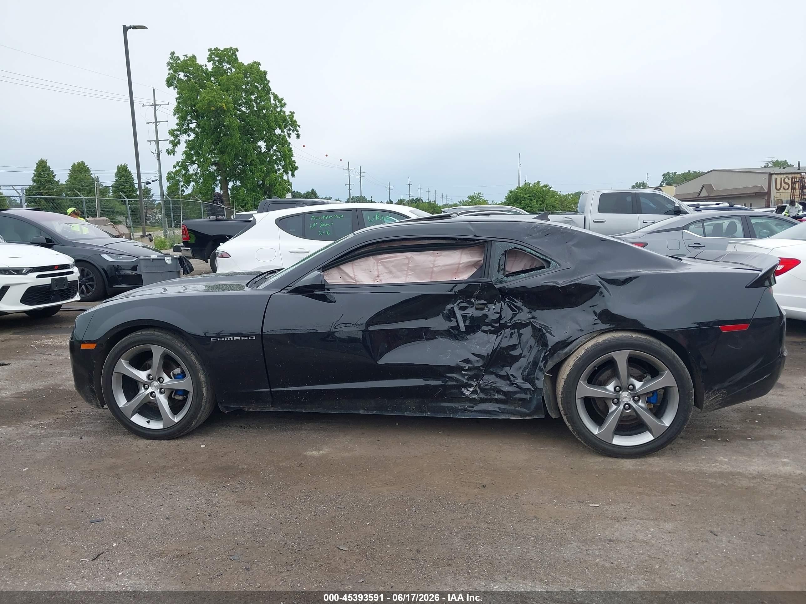 2012 Chevrolet Camaro 1lt Black vin: 2G1FB1E3XC9123191