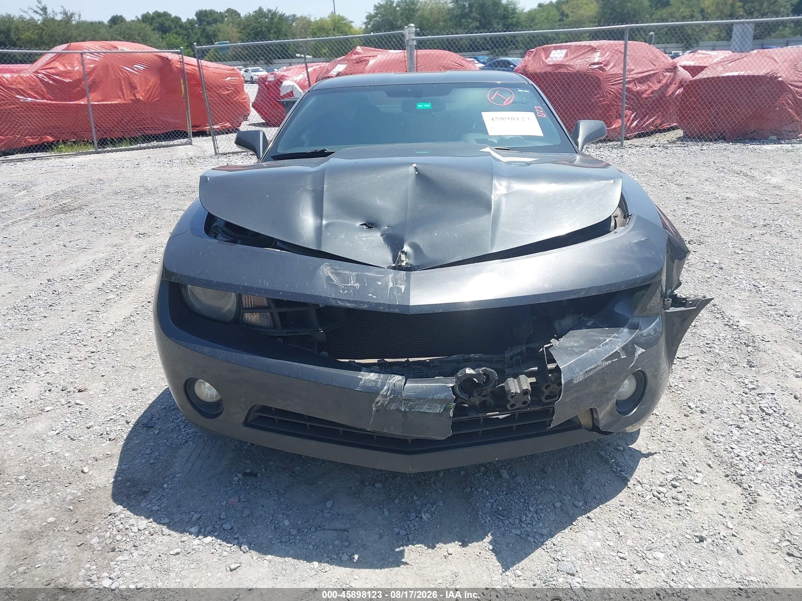 2012 Chevrolet Camaro 1lt Gray vin: 2G1FB1E3XC9165862