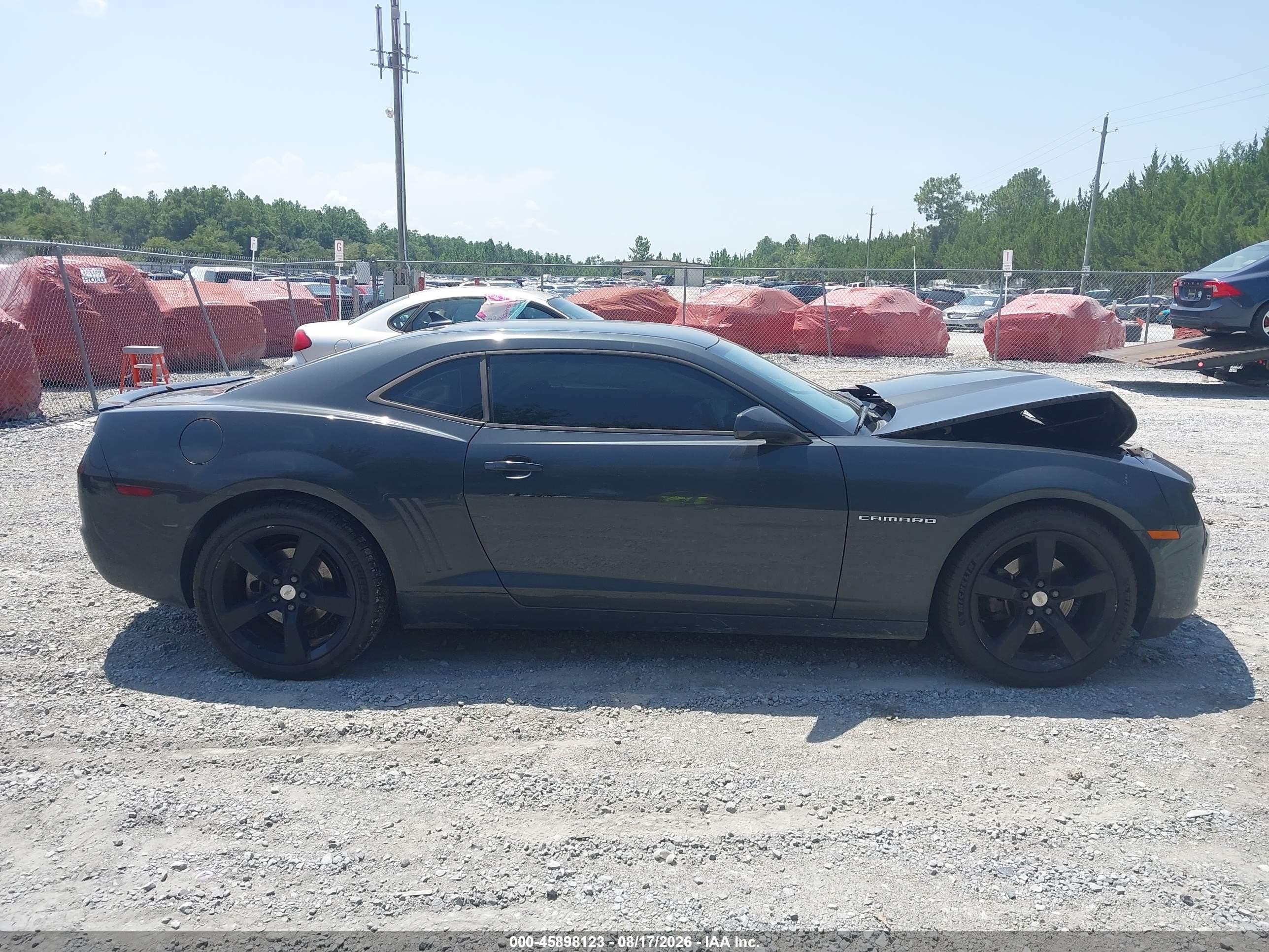 2012 Chevrolet Camaro 1lt Gray vin: 2G1FB1E3XC9165862