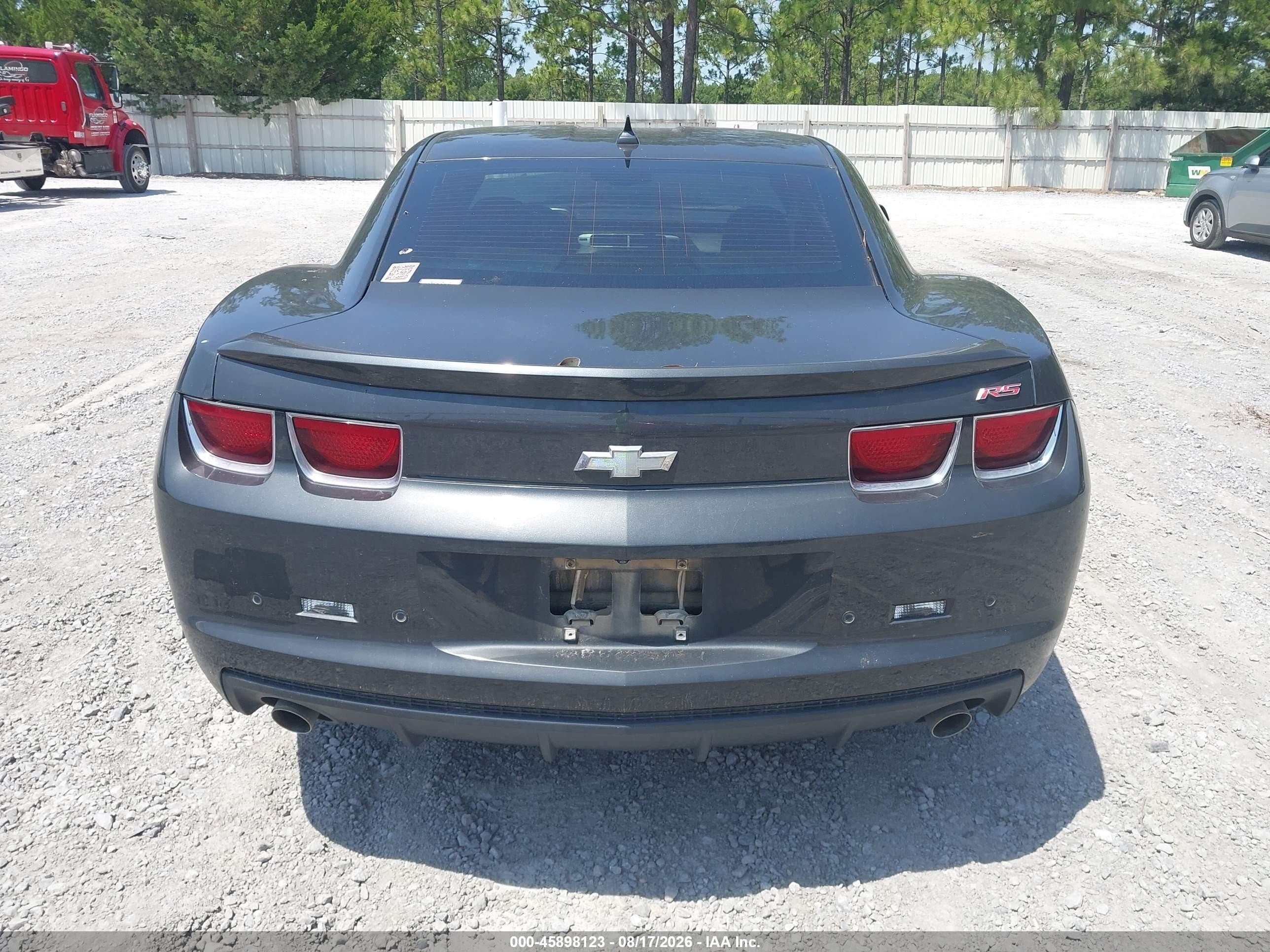 2012 Chevrolet Camaro 1lt Gray vin: 2G1FB1E3XC9165862