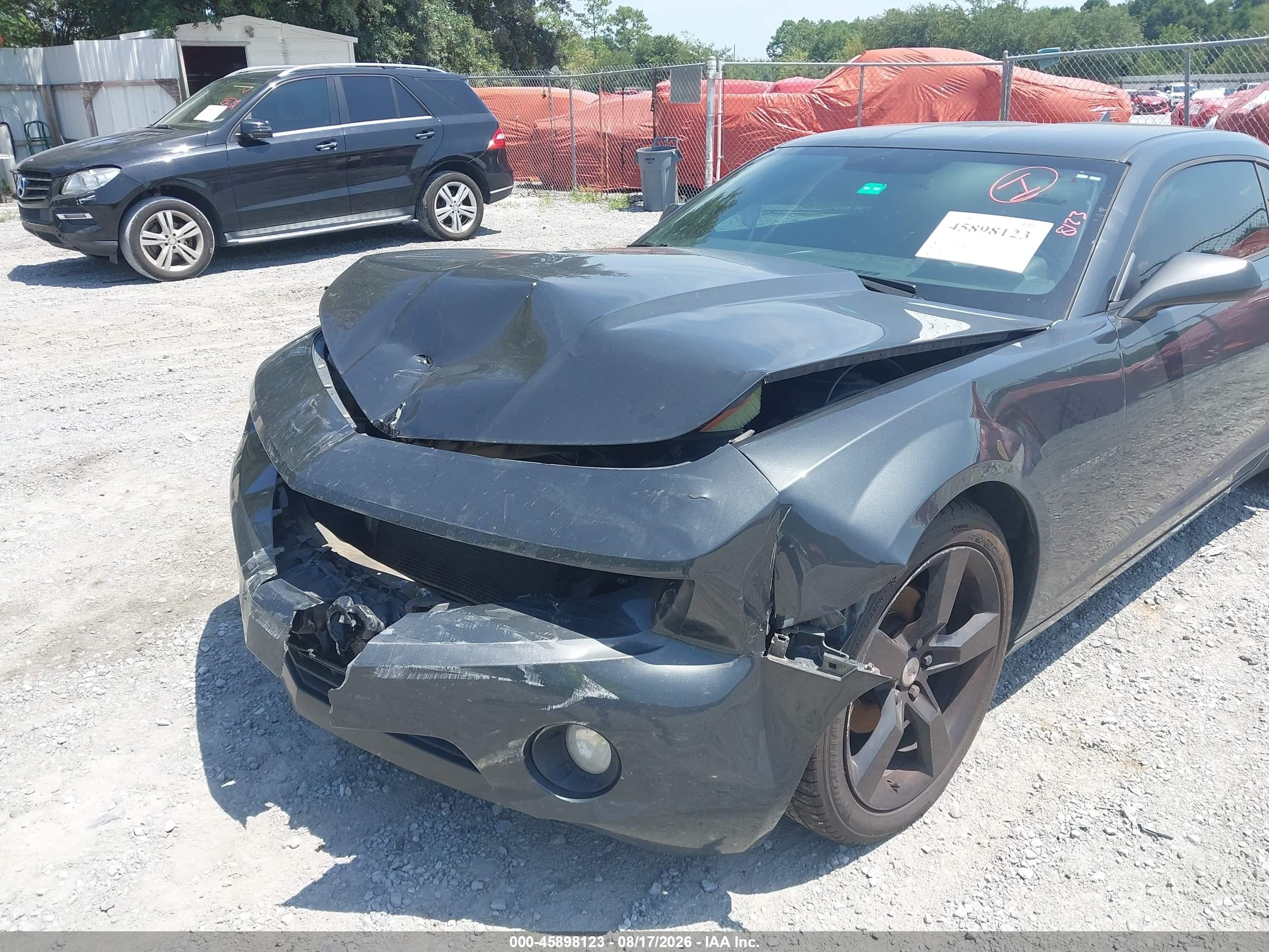 2012 Chevrolet Camaro 1lt Gray vin: 2G1FB1E3XC9165862
