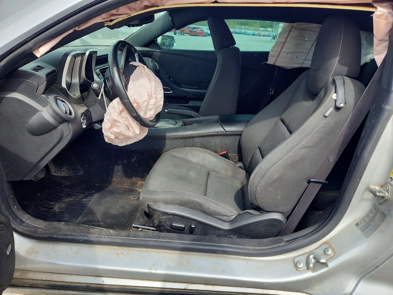 2012 Chevrolet Camaro Lt Gray vin: 2G1FB1E3XC9166090
