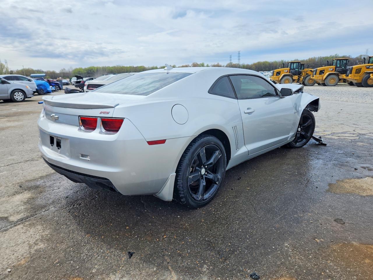 2012 Chevrolet Camaro Lt Gray vin: 2G1FB1E3XC9166090