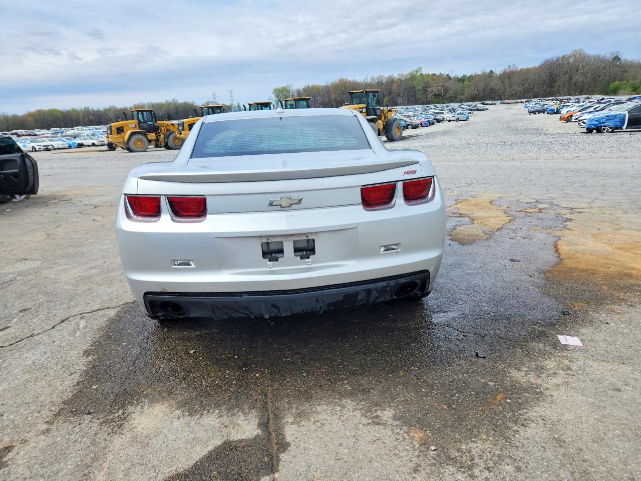 2012 Chevrolet Camaro Lt Gray vin: 2G1FB1E3XC9166090