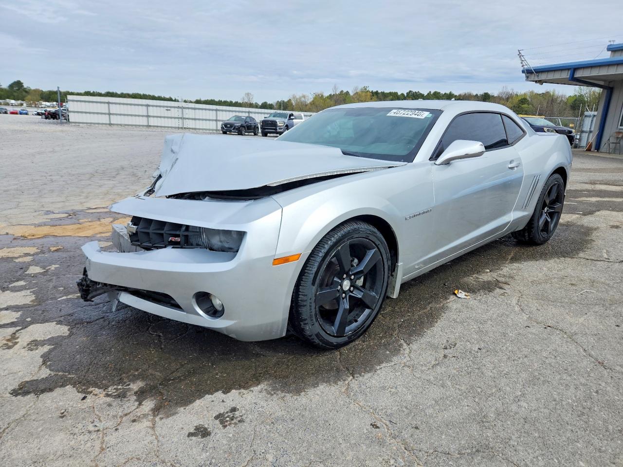2012 Chevrolet Camaro Lt Gray vin: 2G1FB1E3XC9166090