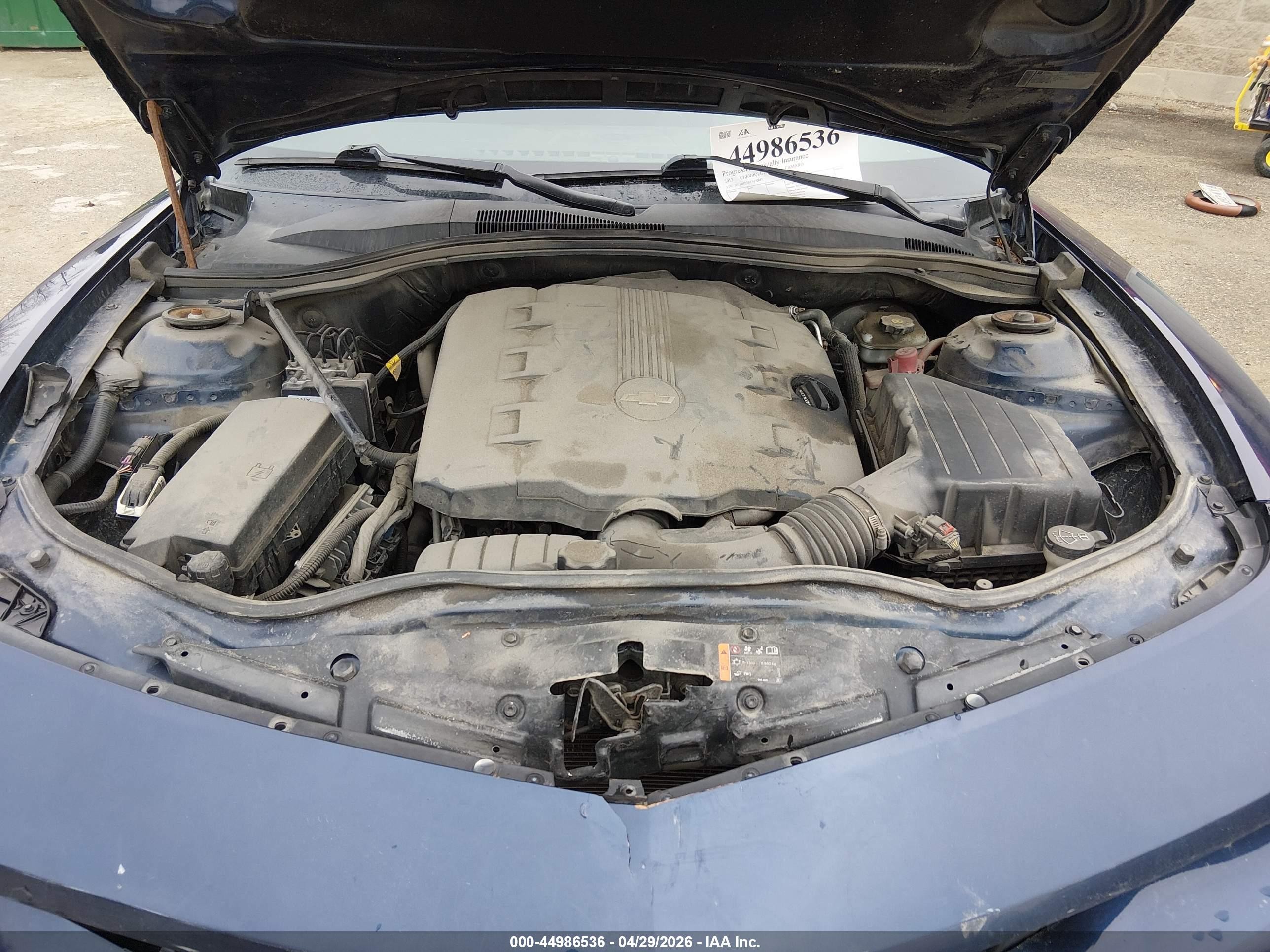 2012 Chevrolet Camaro 1lt Синий vin: 2G1FB1E3XC9192687