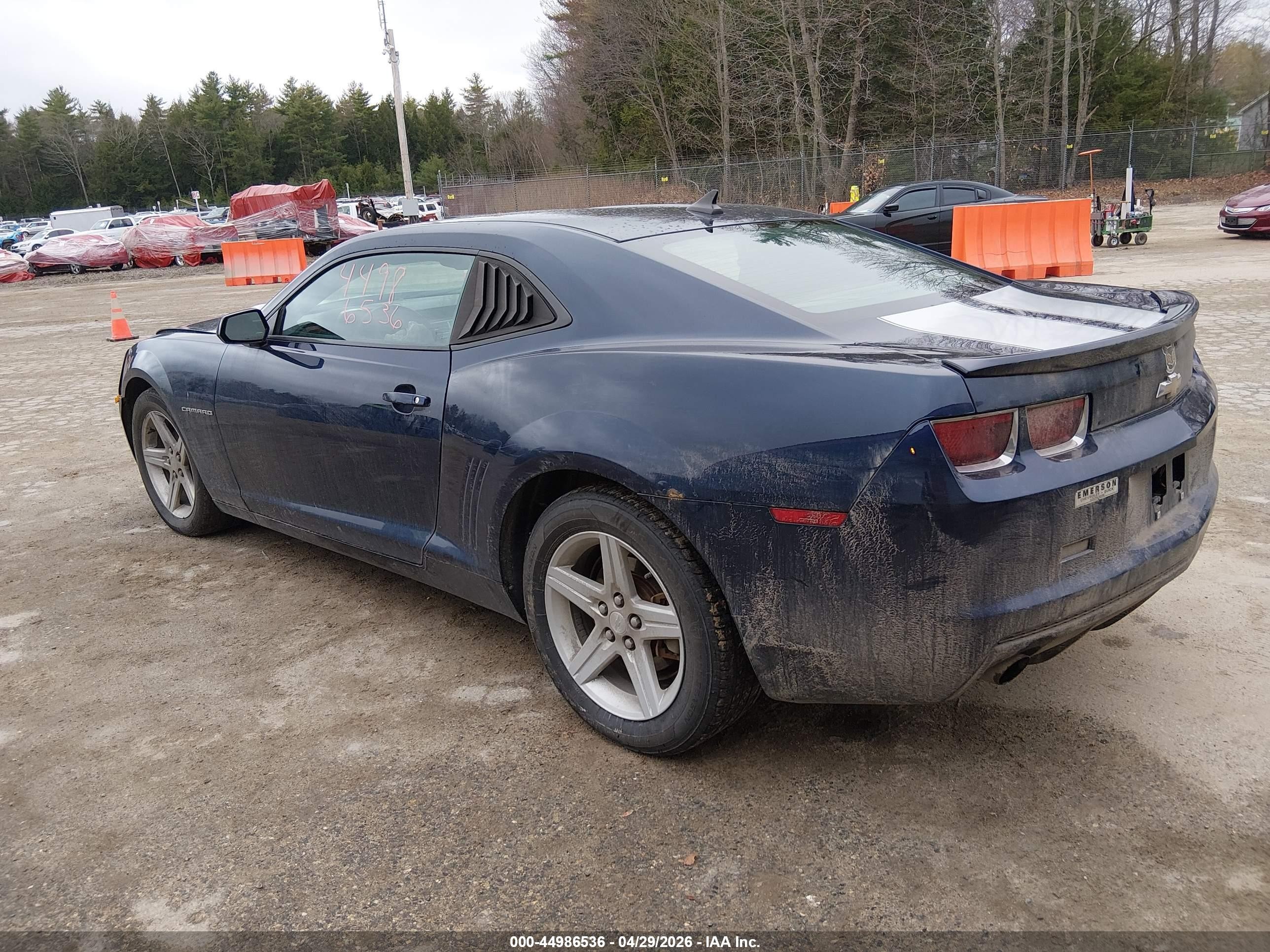 2012 Chevrolet Camaro 1lt Синий vin: 2G1FB1E3XC9192687