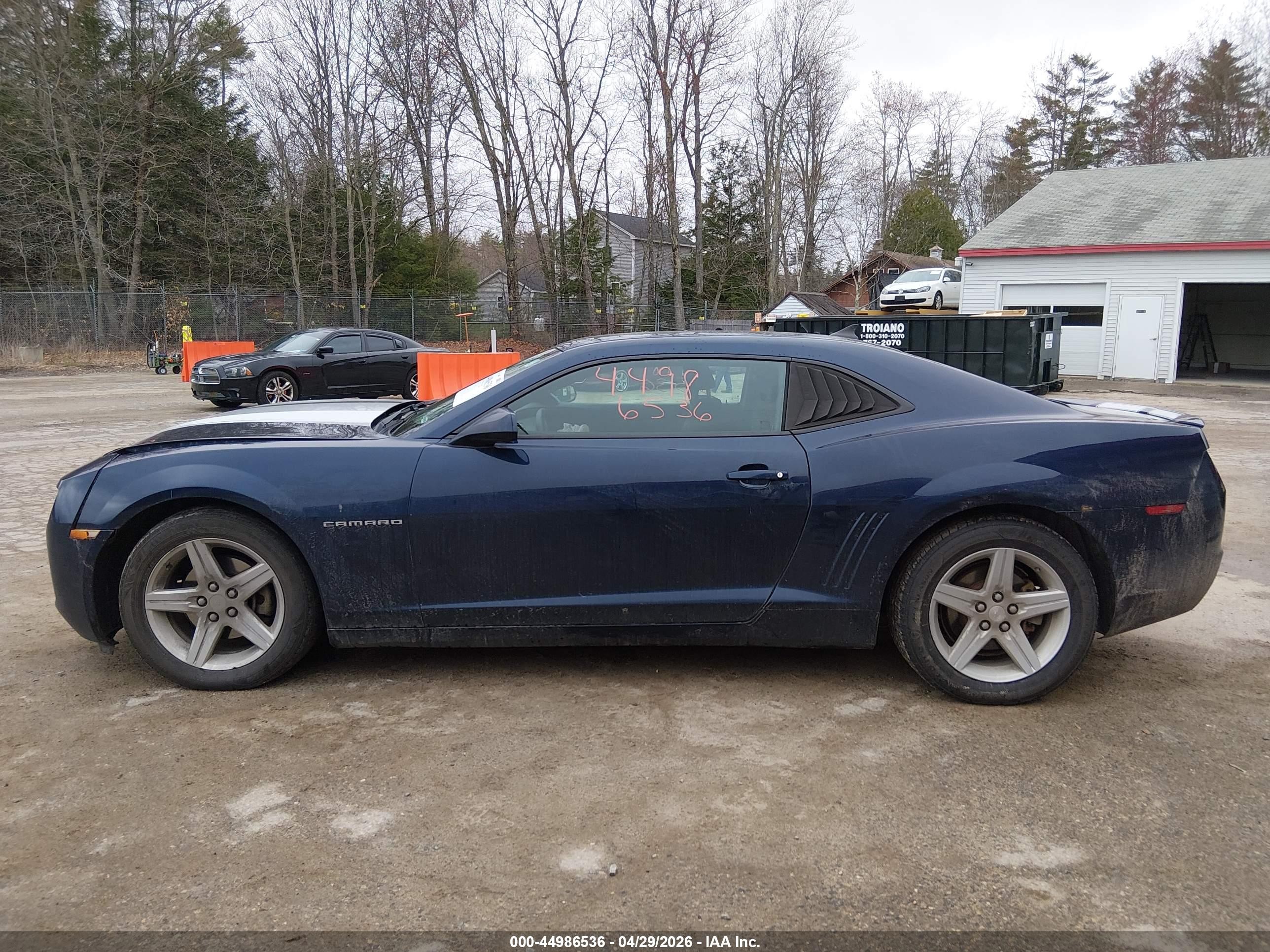 2012 Chevrolet Camaro 1lt Синий vin: 2G1FB1E3XC9192687