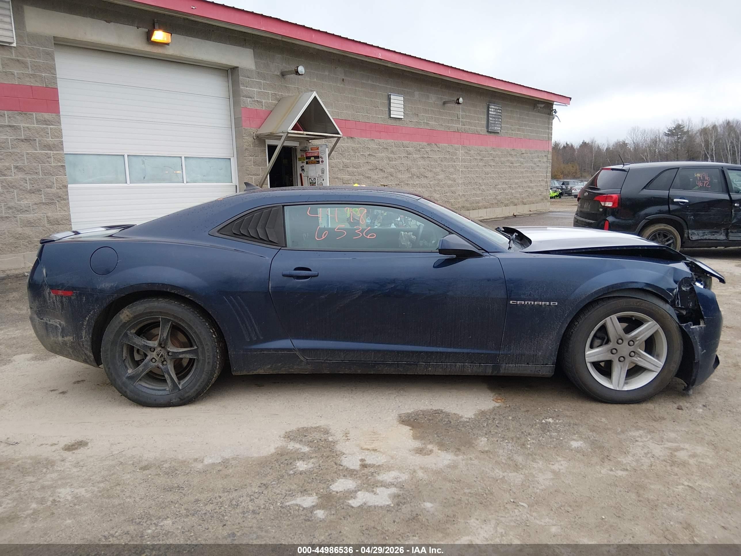 2012 Chevrolet Camaro 1lt Синий vin: 2G1FB1E3XC9192687